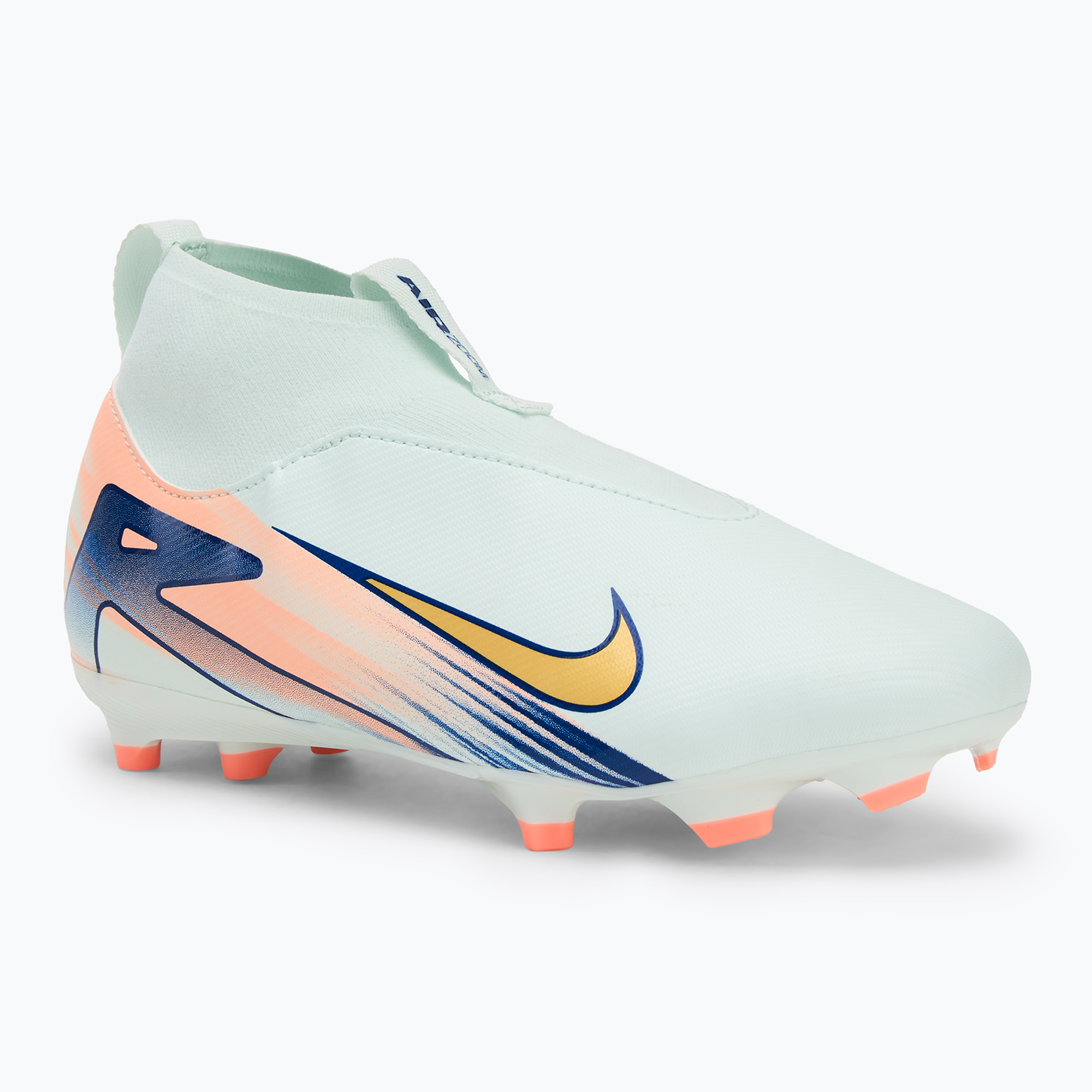 Nike Superfly 10 Academy Mercurial Dream Speed FG/MG Jr bambini scarpe da calcio appena verde / impulso cremisi / oro metallico moneta (38 EU) (
