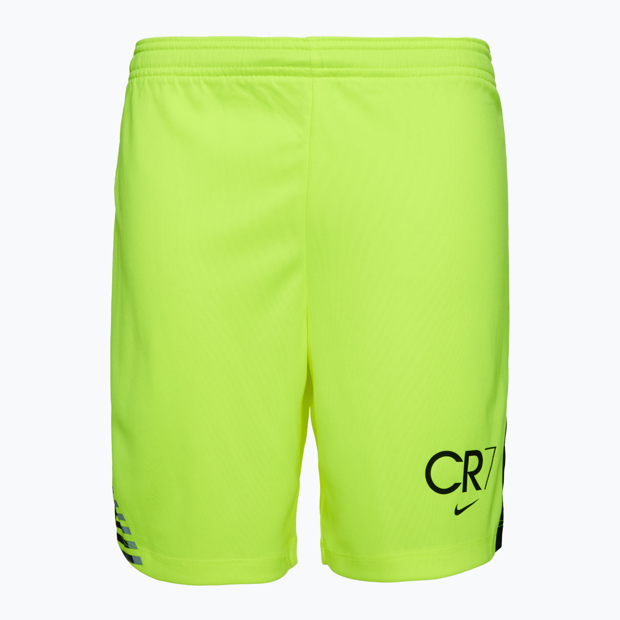 Pantaloncini da calcio Nike CR7 Academy Dri-FIT volt / nero / nero da bambino (XL) (CR7 Academy Dri-FIT HF4346-702)