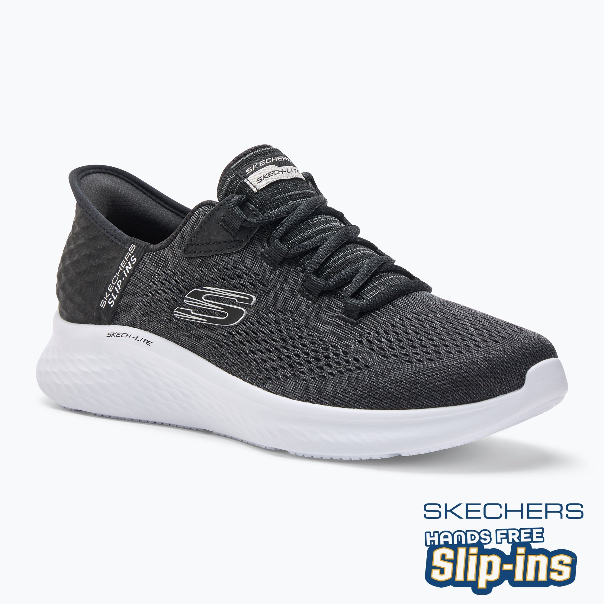 SKECHERS Skech Lite Pro Natural Beauty scarpe da donna nero/bianco