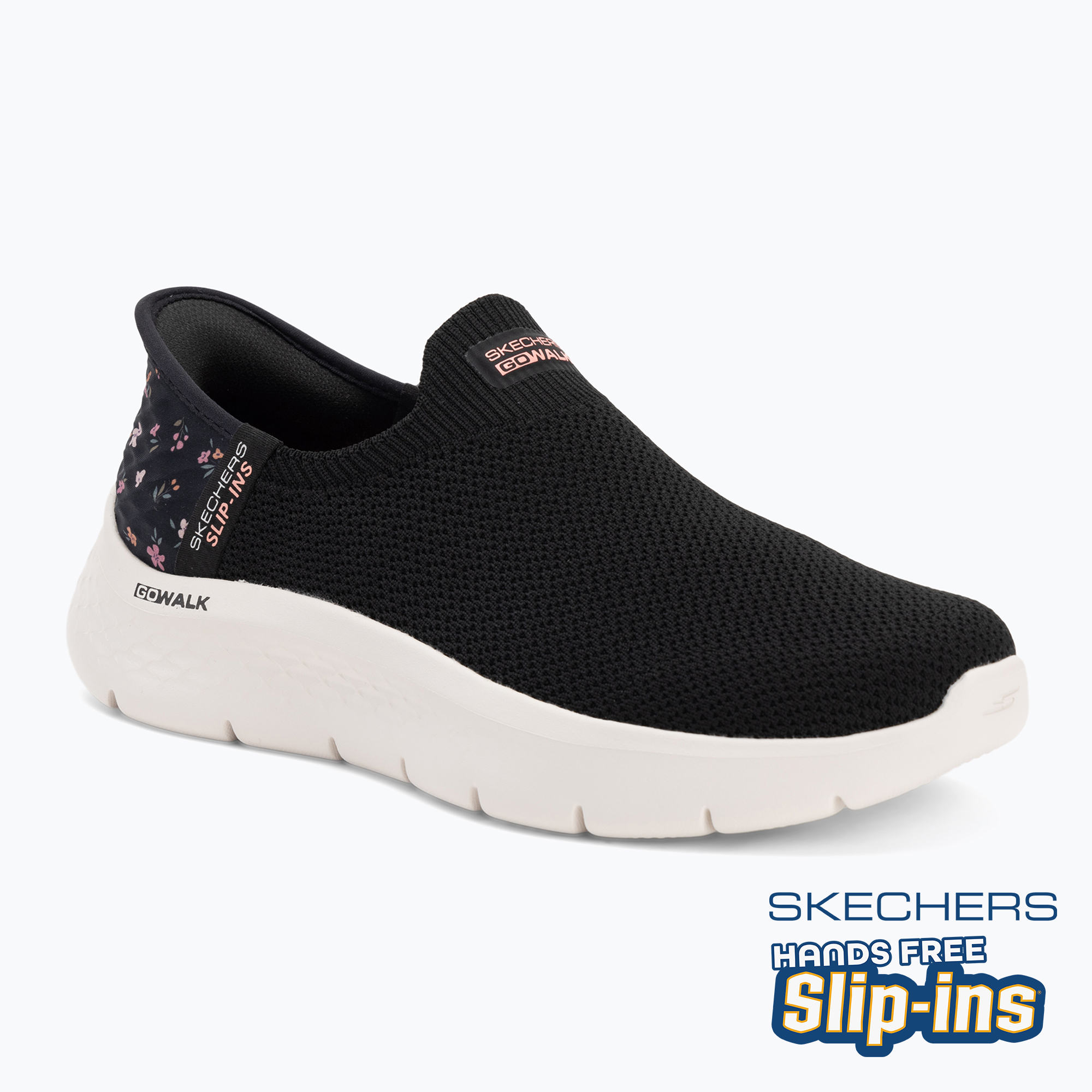 Scarpe da donna SKECHERS Go Walk Flex Sunset Rose nero (36 EU) (Go Walk Flex Sunset Rose 124822 BKPK)