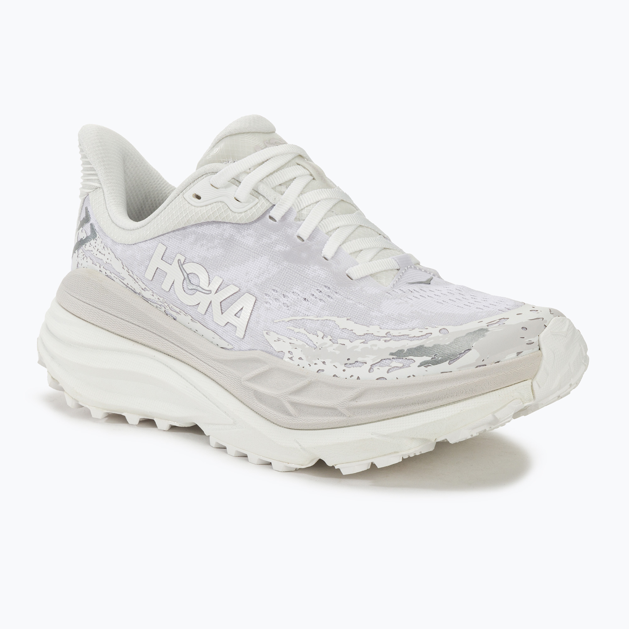 Scarpe da corsa da uomo HOKA Stinson 7 bianco/bianco (44 EU) (Stinson 7 1141530-WWH)