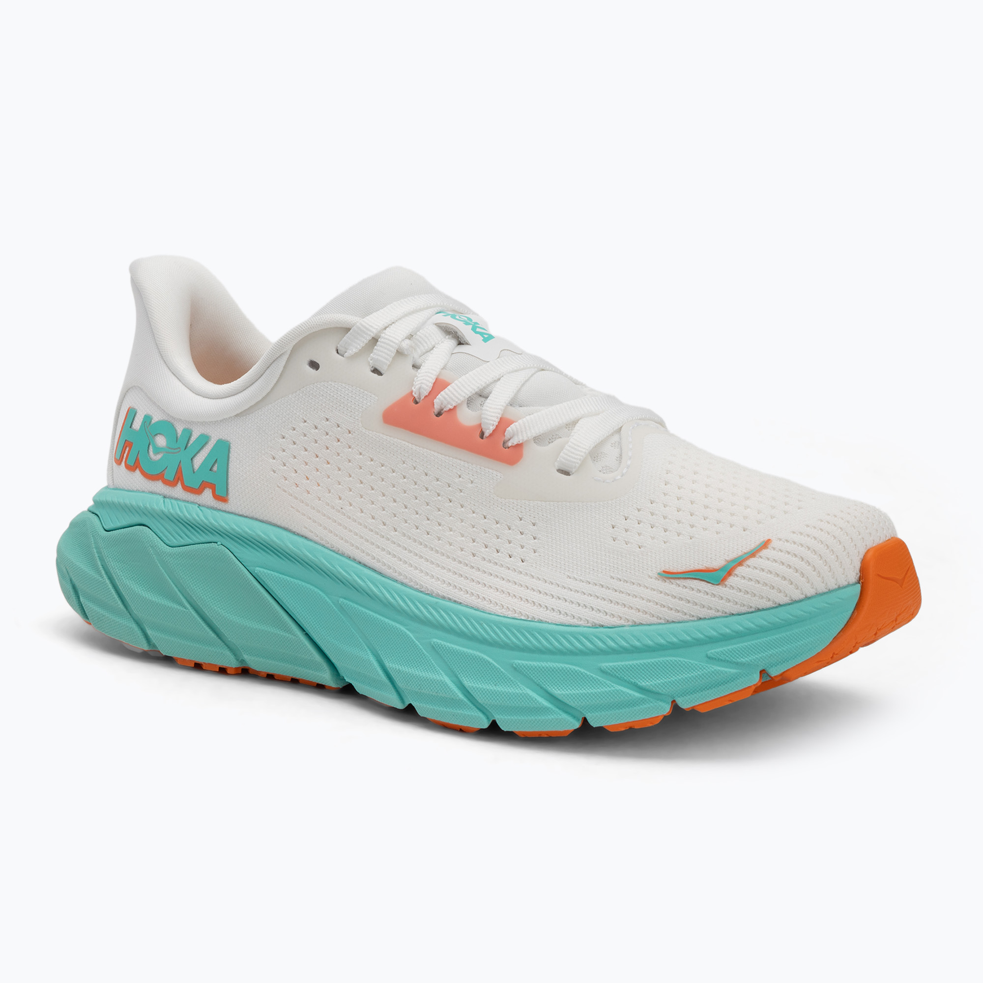 Scarpe da corsa da donna HOKA Arahi 7 frost/aqua glow (41 1/3 EU) (Arahi 7 1147851.-FQG)