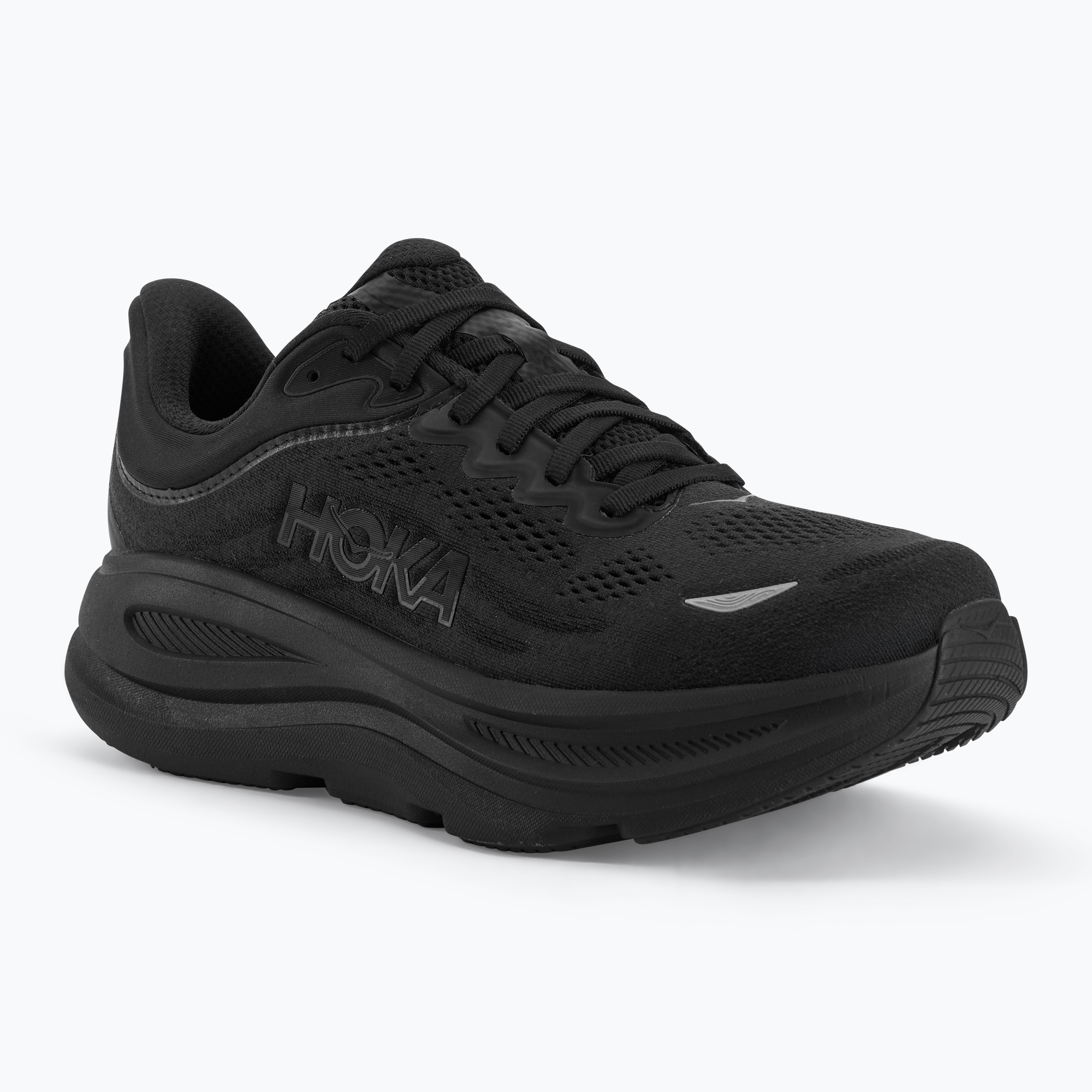 Scarpe da corsa da uomo HOKA Bondi 9 X-Wide nero/nero