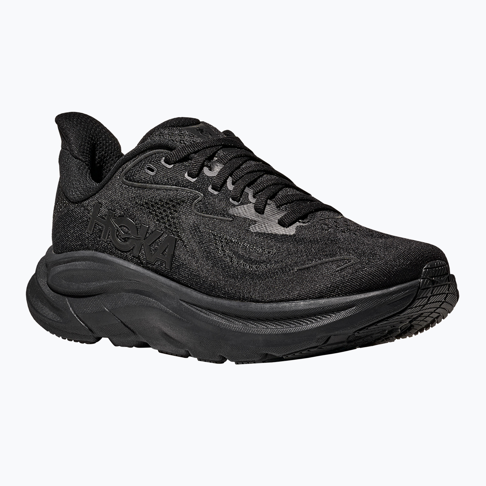 Scarpe da corsa da uomo HOKA Clifton 10 nero/nero (42 EU) (Clifton 10 1162030-BBLC)