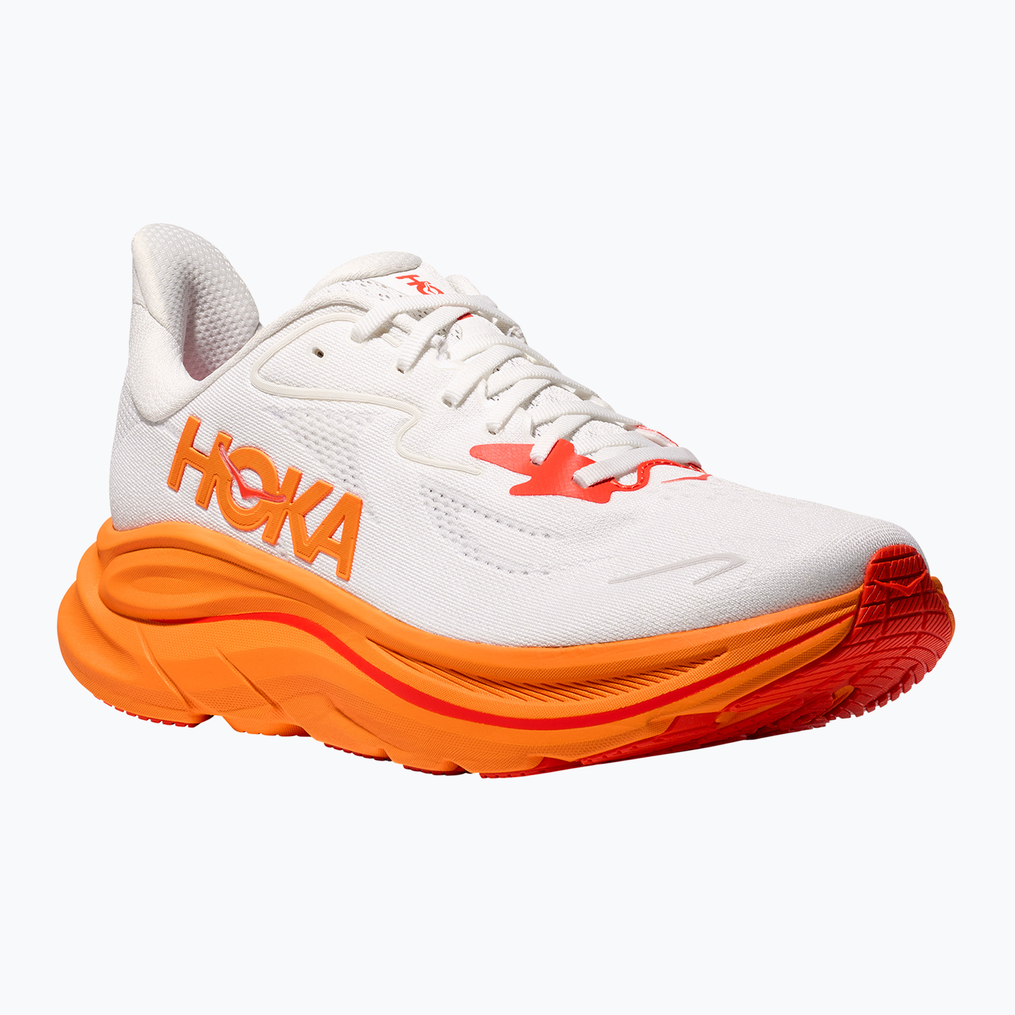 Scarpe da corsa da donna HOKA Clifton 10 frost/orange zest