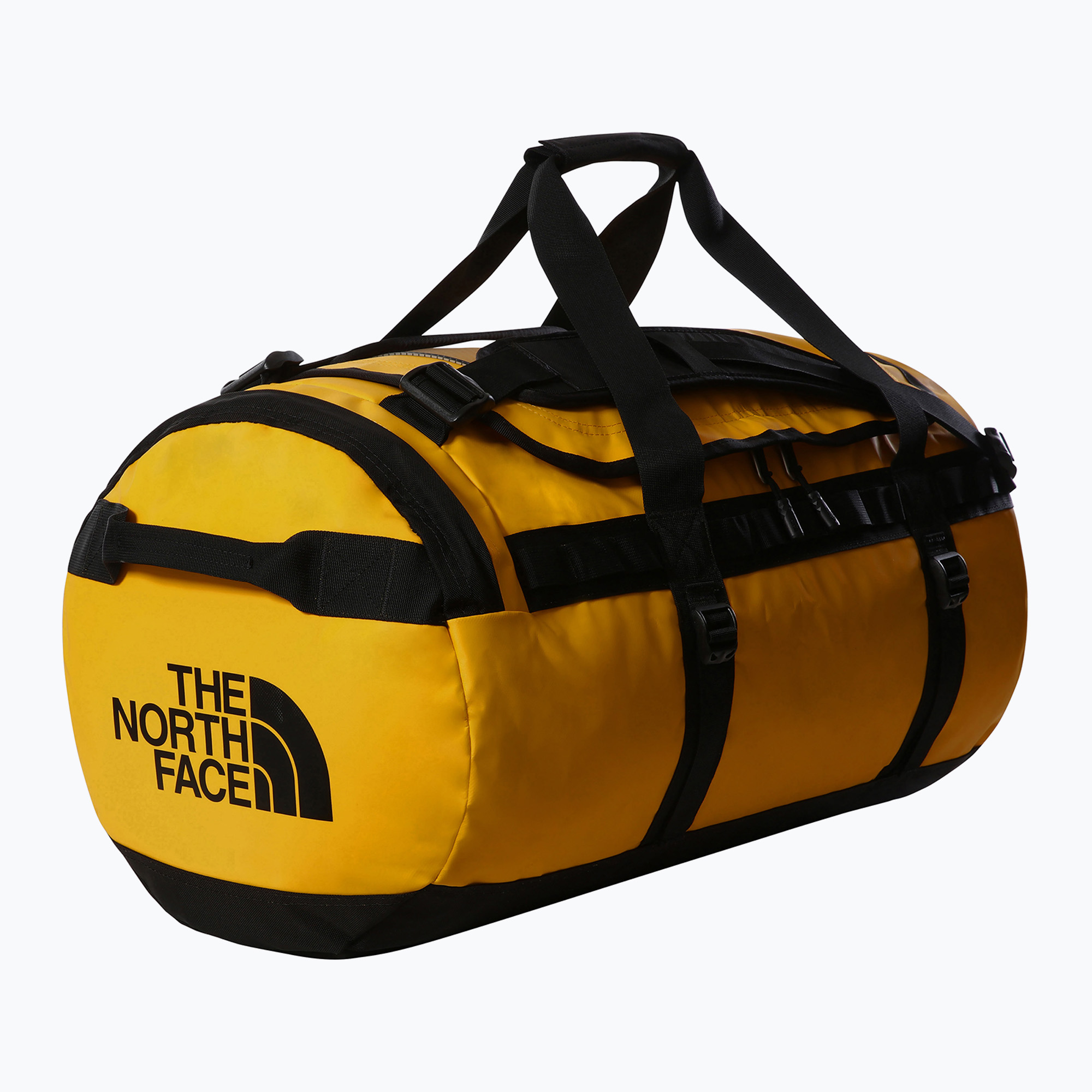 The North Face Base Camp Duffel M 71 l summit gold/nero/npf borsa da viaggio (M) (Base Camp Duffel M NF0A52SA4WP1)