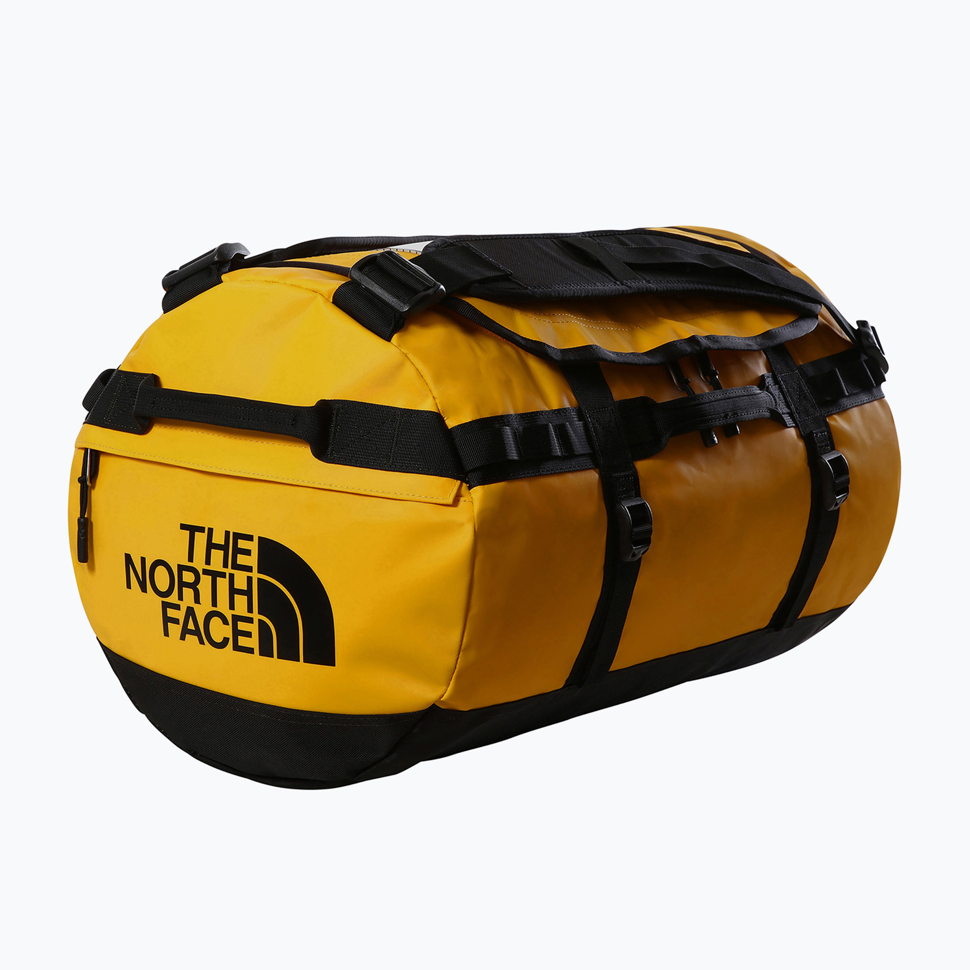 The North Face Base Camp Duffel S 50 l summit gold/nero/npf borsa da viaggio (S) (Base Camp Duffel S NF0A52ST4WP1)