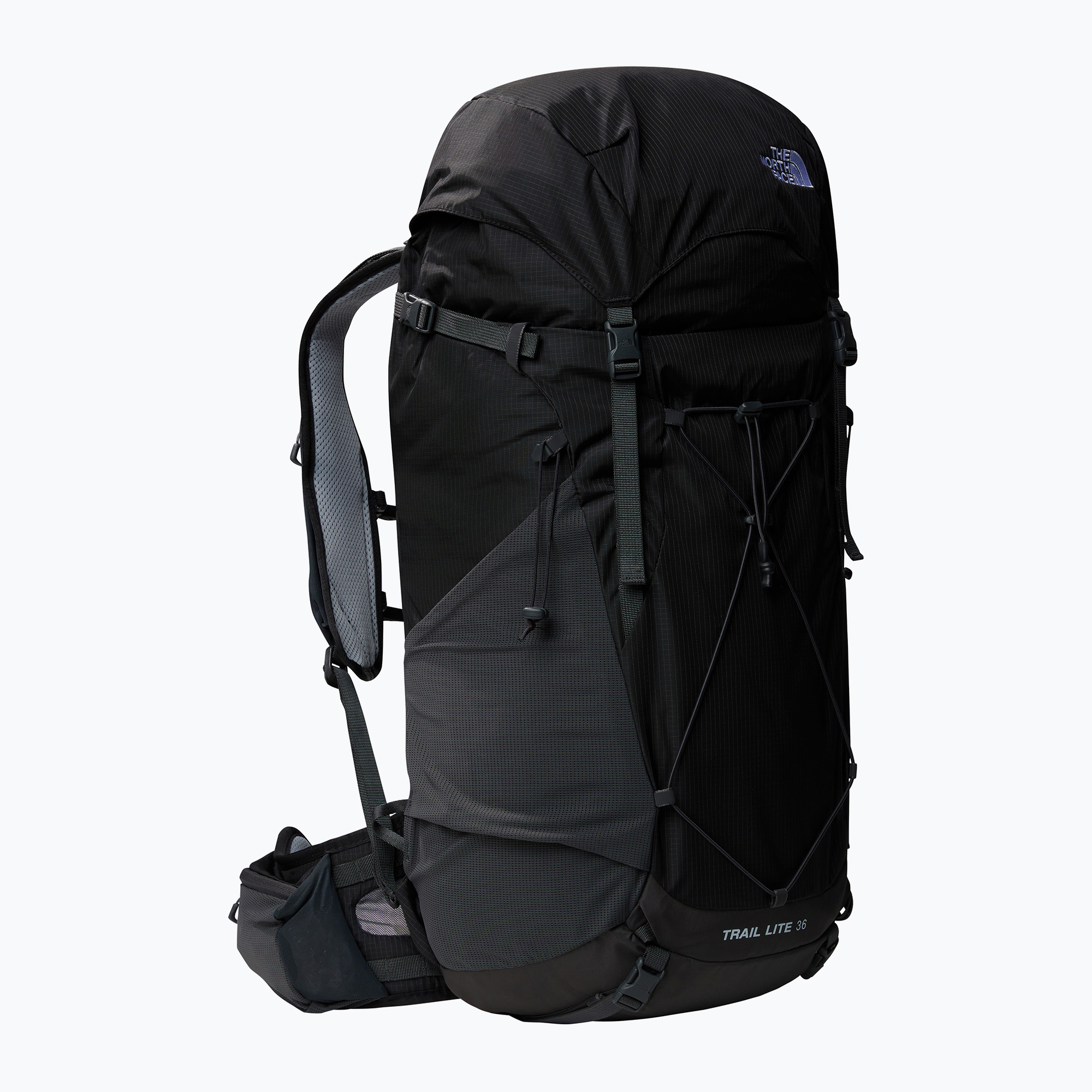 Zaino da trekking da uomo The North Face Trail Lite 36 l nero/grigio asfalto (S-M (36 l)) (Trail Lite 36 NF0A87C54GZ1)