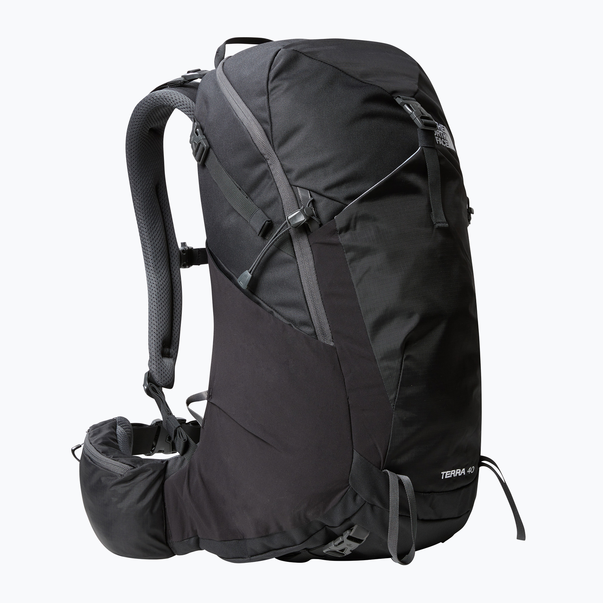 Zaino da trekking da uomo The North Face Terra 40 l nero/grigio asfalto (L-XL (41 l)) (Terra NF0A87C34GZ1002)