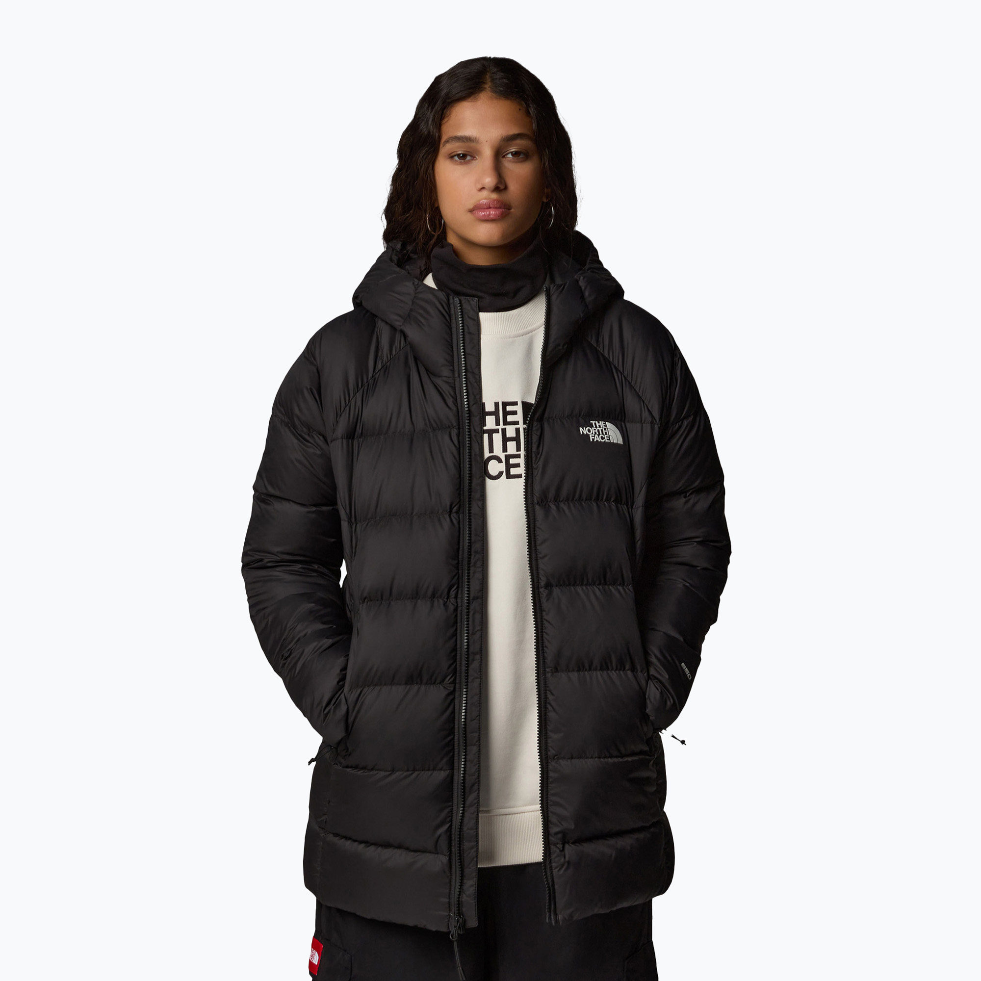 Piumino da donna The North Face Hyalite Down Parka nero (XS) (Hyalite Down Parka NF0A7Z9R4H01)
