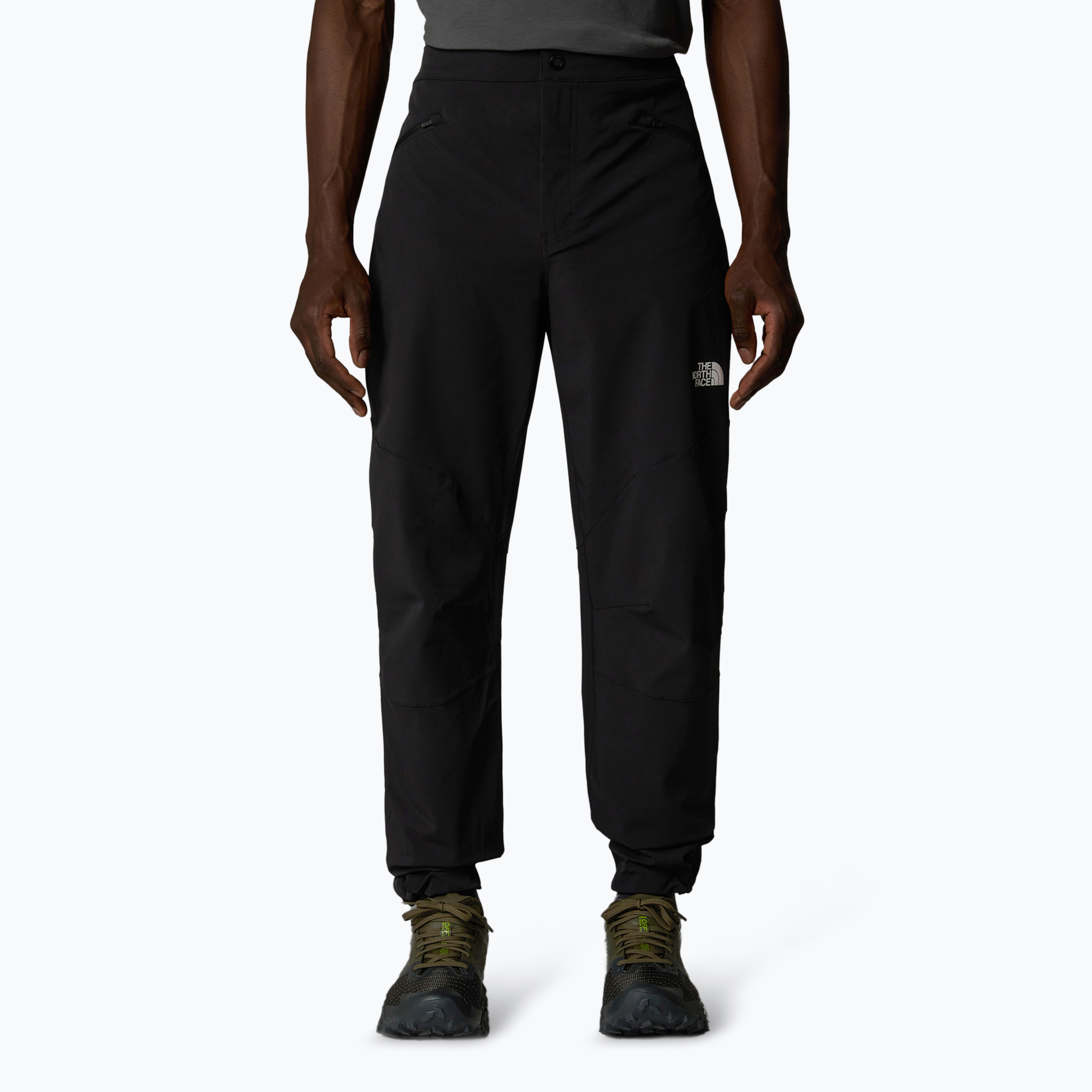 Pantaloni da trekking da uomo The North Face Alpine Ridge Regular Tapered nero/npf (30) (Alpine Ridge Regular Tapered NF0A87H84H01)