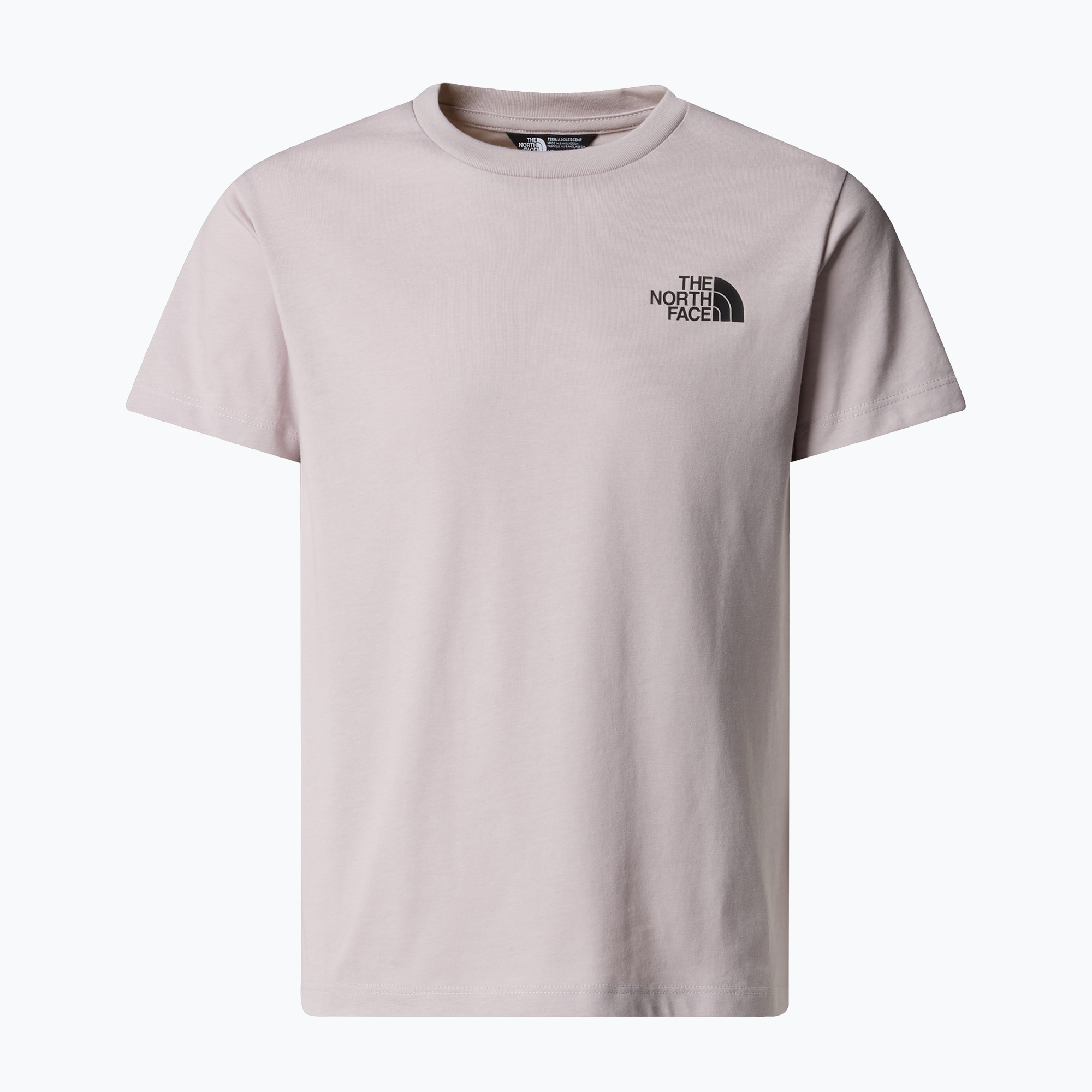 Maglietta da bambino The North Face Teen Simple Dome Tee grigio pietra di luna (XS) (Teen Simple Dome Tee NF0A8DRP1OA1)