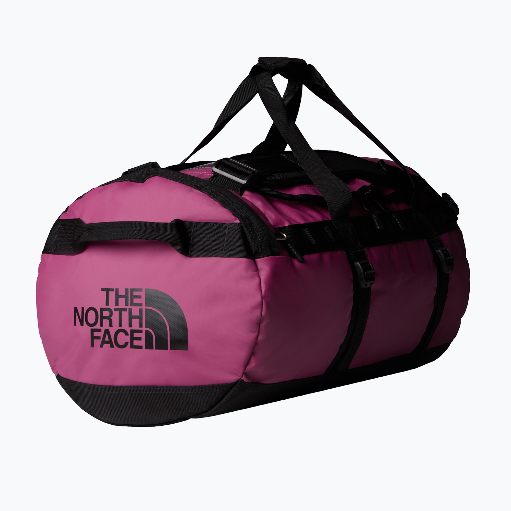The North Face Base Camp Duffel M 71 l cyber berry/tnf black borsa da viaggio (M) (Base Camp Duffel M NF0A52SA6A31)