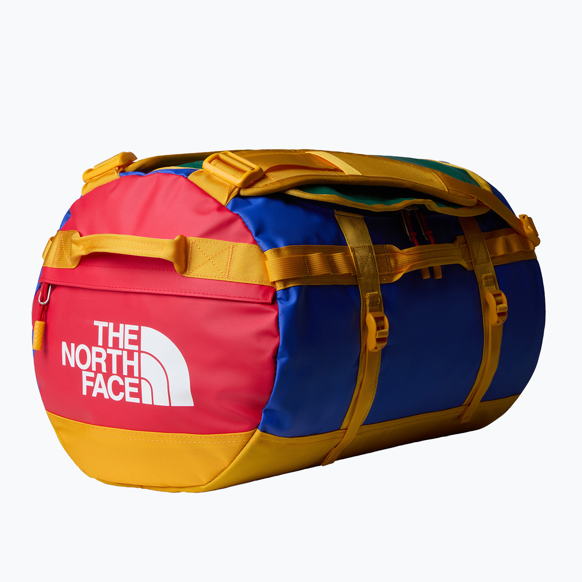 The North Face Base Camp Duffel S 50 l borsa da viaggio tnf blue/tnf red/summit gold (S) (Base Camp Duffel S NF0A52STADH1)