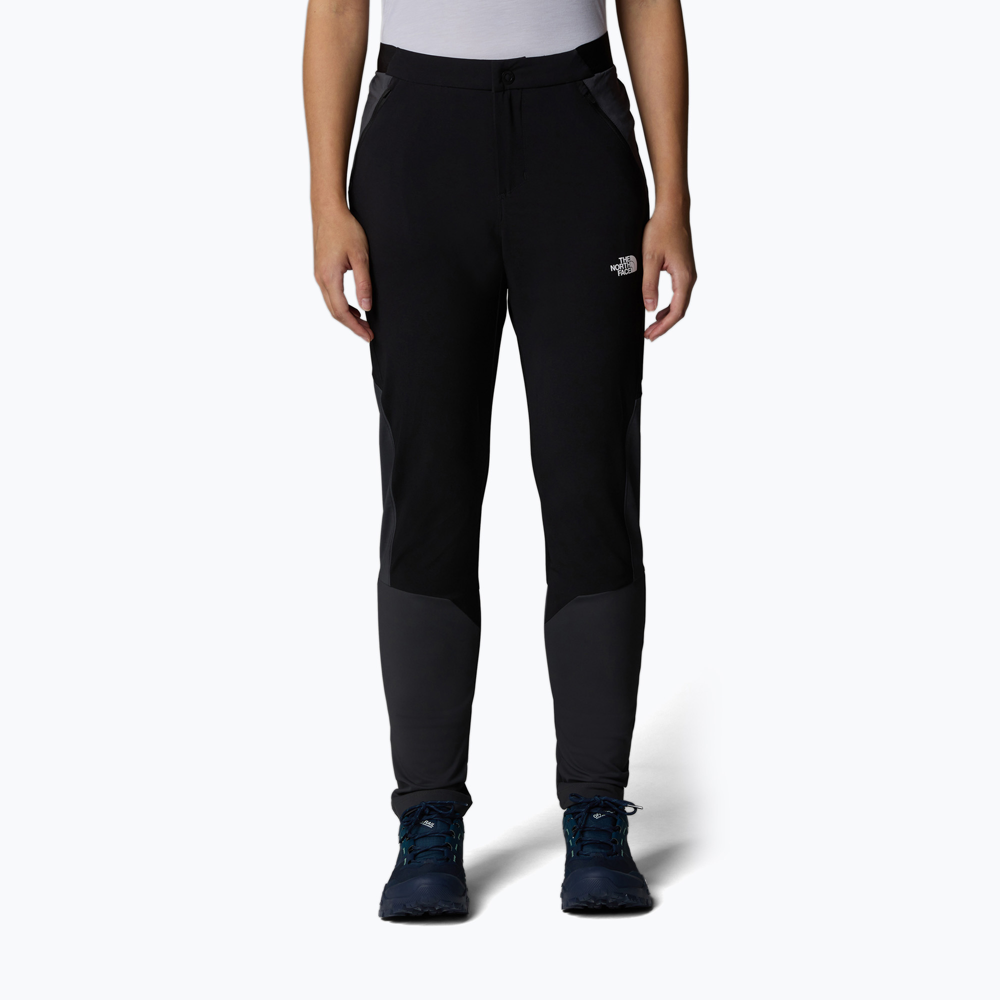 Pantaloni da trekking donna The North Face Felik Slim Tapered tnf nero/grigio asfalto