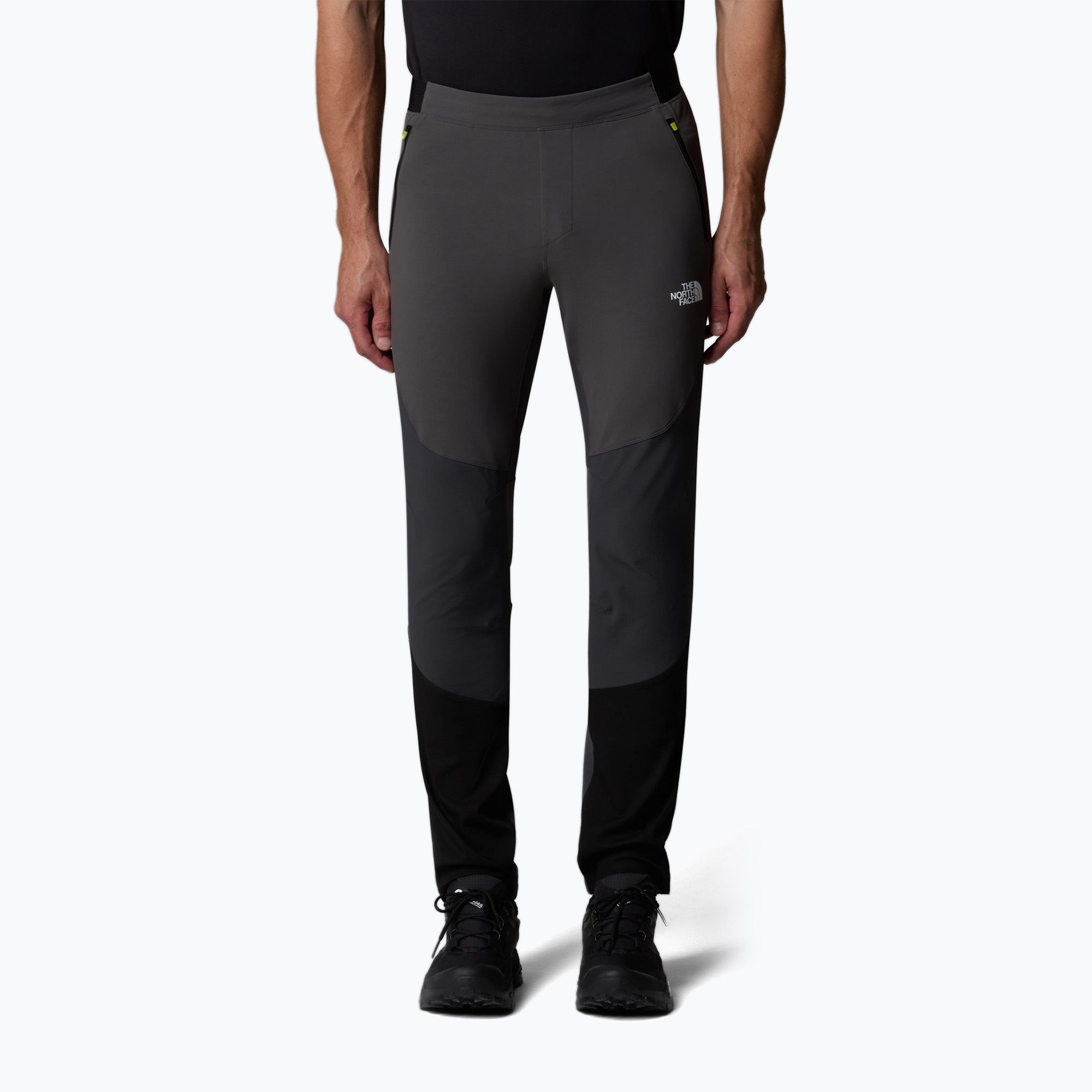 Pantaloni The North Face Circadian da uomo, grigio antracite/grigio asfalto/nero