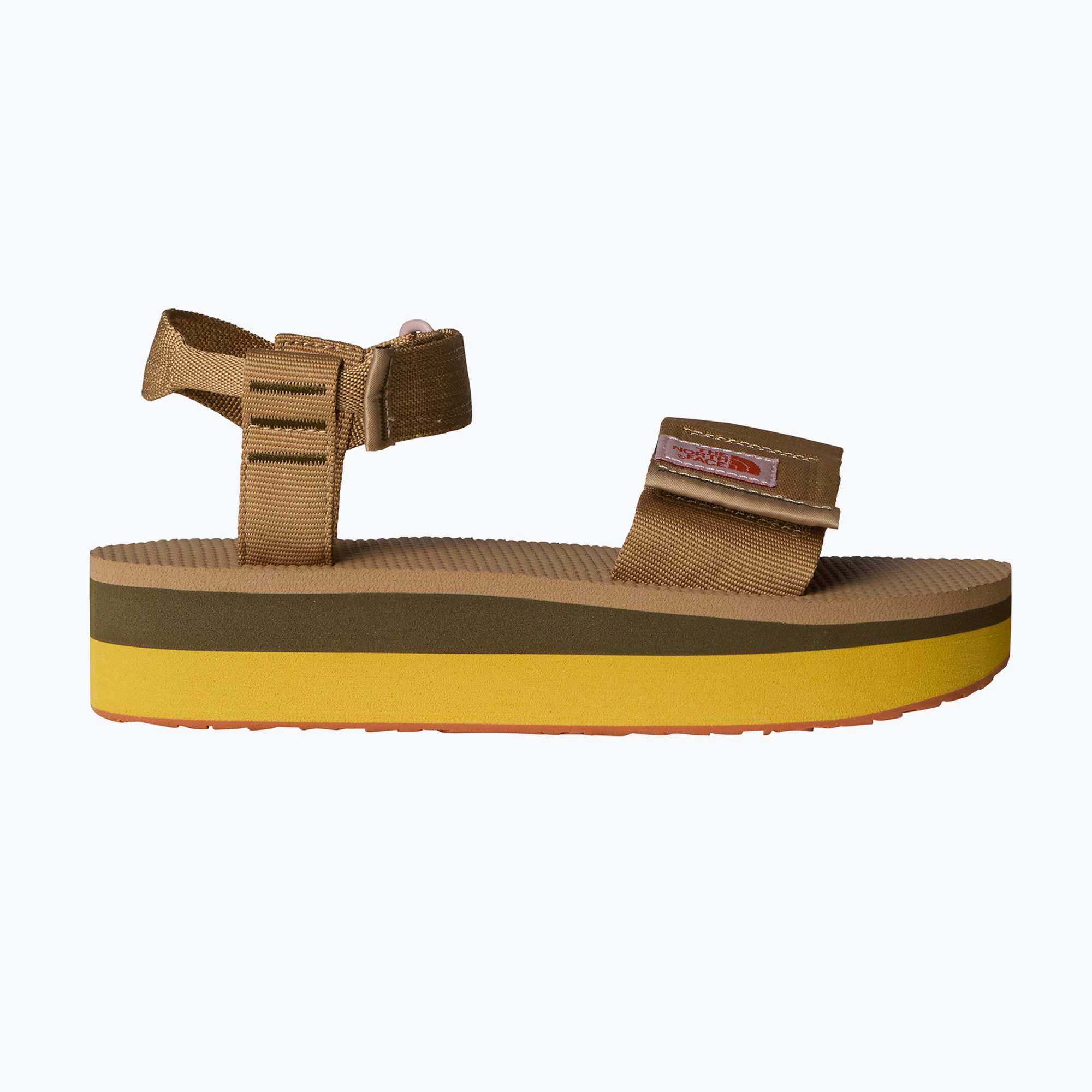 Sandali da donna The North Face Skeena Platform sahara/bronzo ferroso (39 EU) (Skeena Platform NF0A8AE779H1)