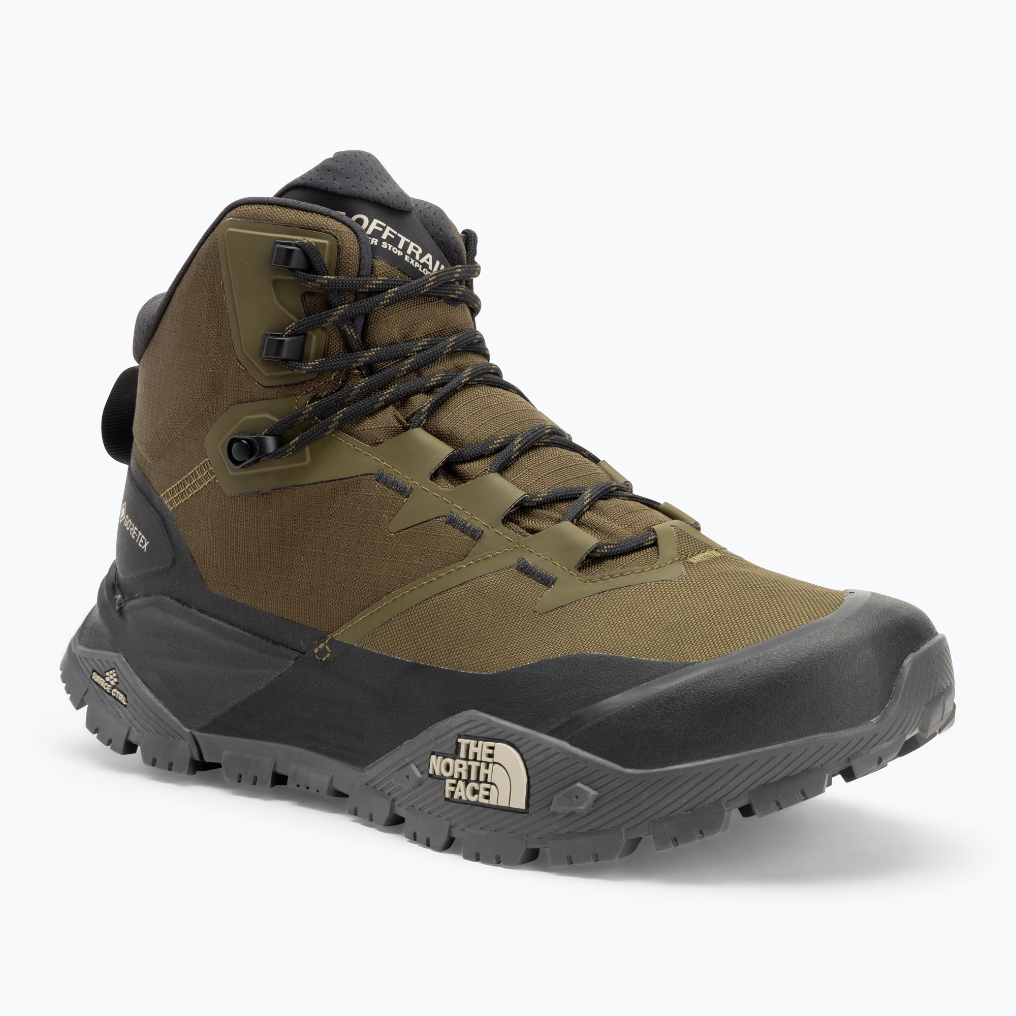 Scarpe da trekking da uomo The North Face Offtrail Hike Mid Gore-Tex sycamore / tnf nero (45 EU) (Offtrail Hike Mid Gore-Tex NF0A8AET7R81)