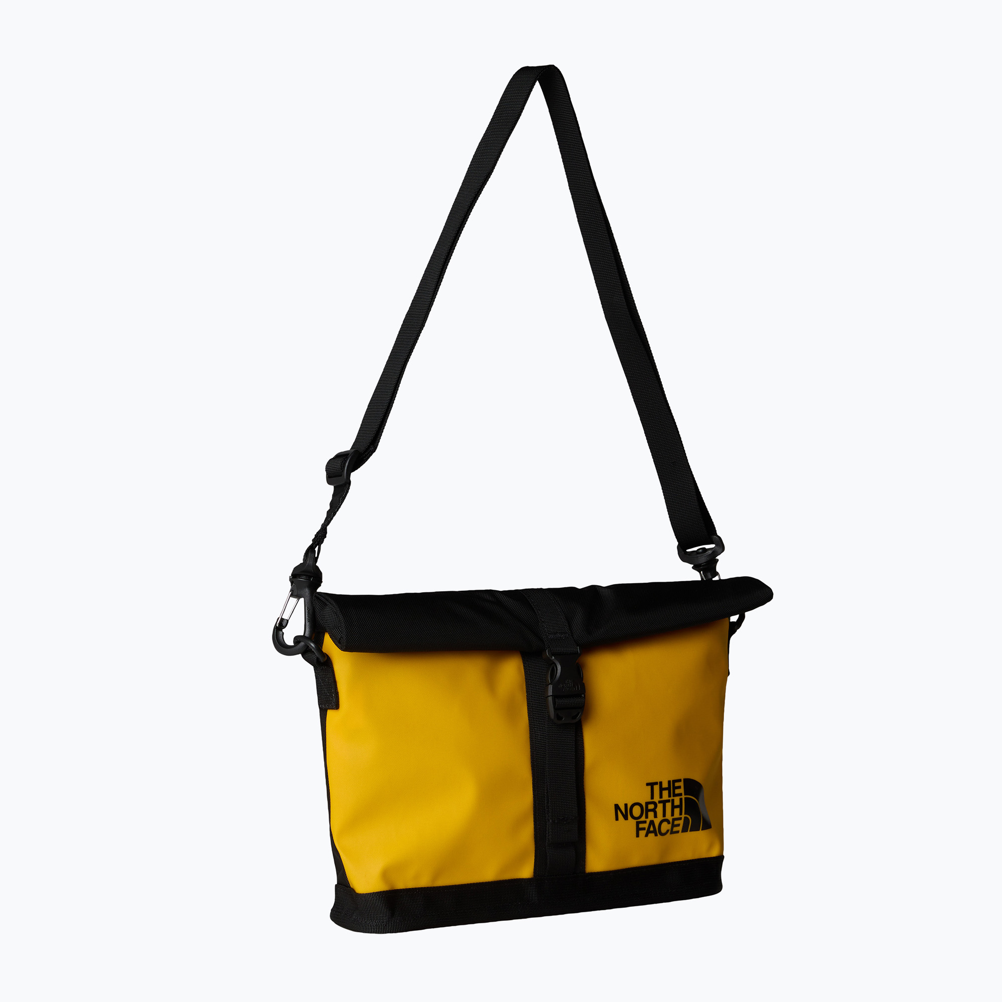 The North Face Base Camp Borsa a tracolla summit gold/tnf nero (12 l) (Base Camp Shoulder Bag NF0A8BK6ZU31)