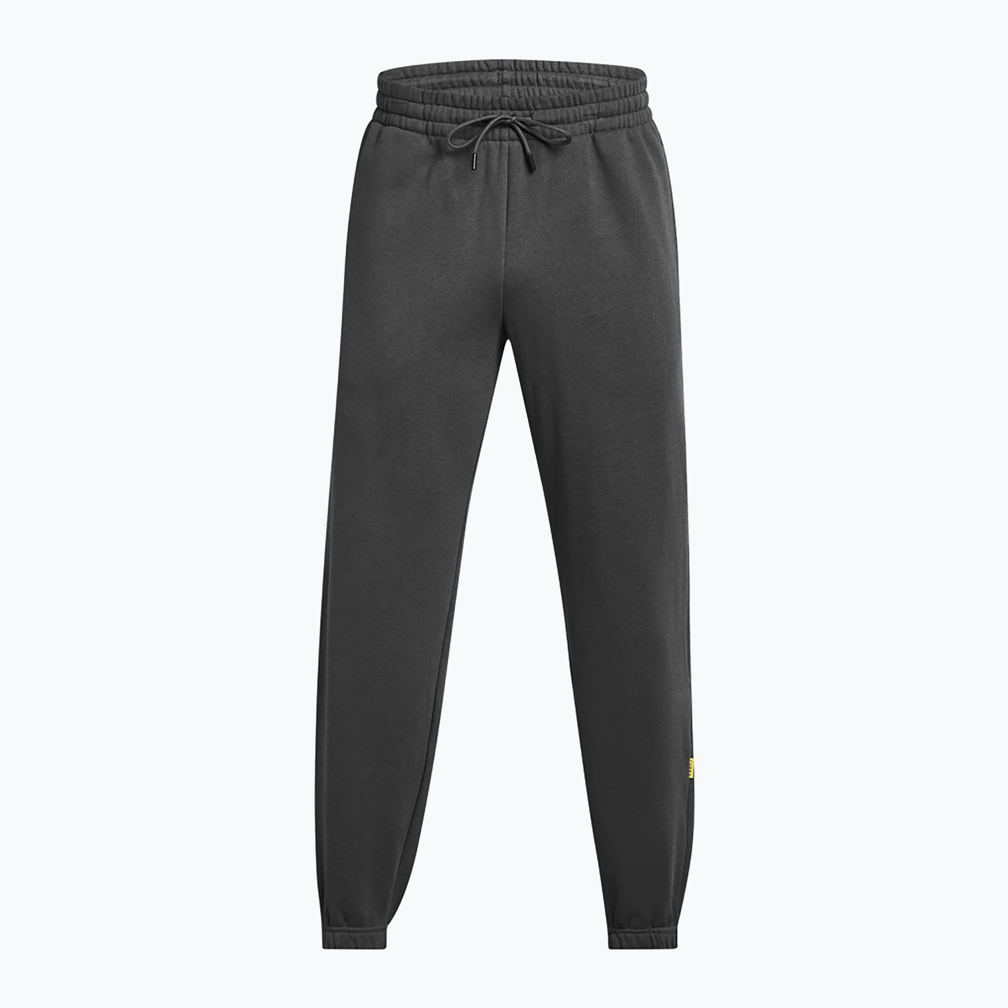 Under Armour Curry Splash Jogger pantaloni da uomo castlerock full heather/nero (M) (Curry Splash Jogger 1387097-025)
