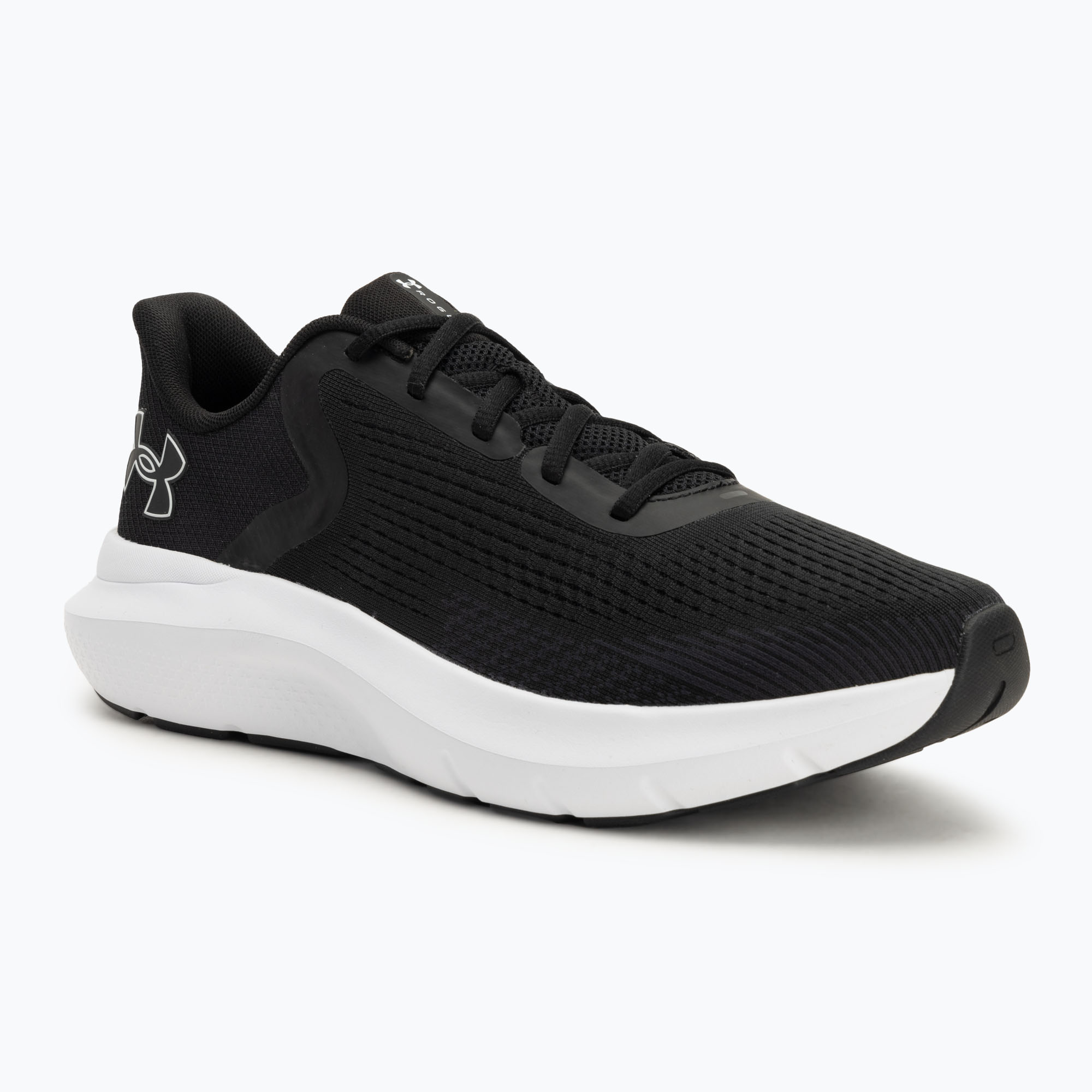 Under Armour Charged Rogue 5 scarpe da corsa da uomo nero/nero/bianco (45 EU) (Charged Rogue 5 3028256-001)