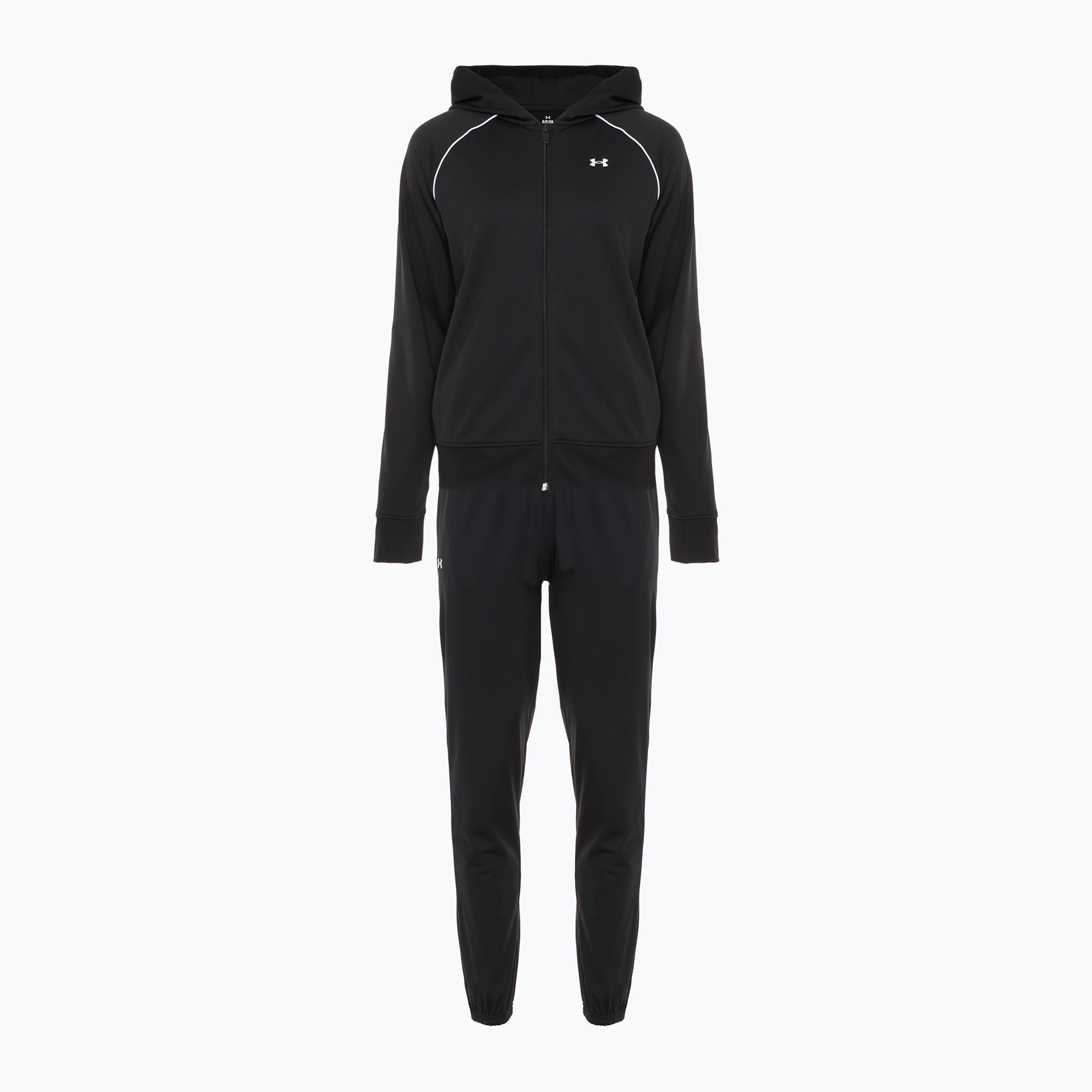 Under Armour tuta da ginnastica Rival Tricot donna nero/bianco/bianco (L) (Rival Tricot 6001966-001)