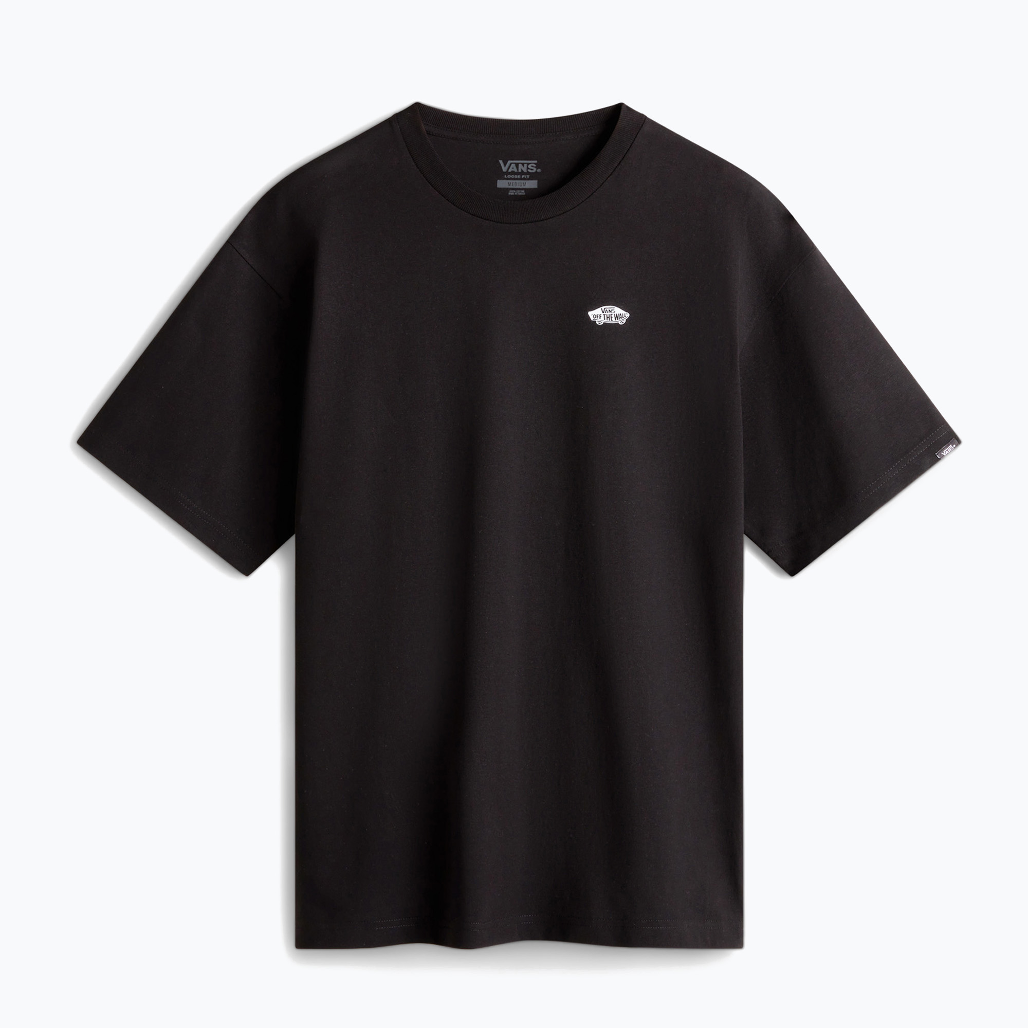 Maglietta Vans Style 76 II da uomo nera/bianca (L) (Style 76 II Loose Tee VN000P50Y281)