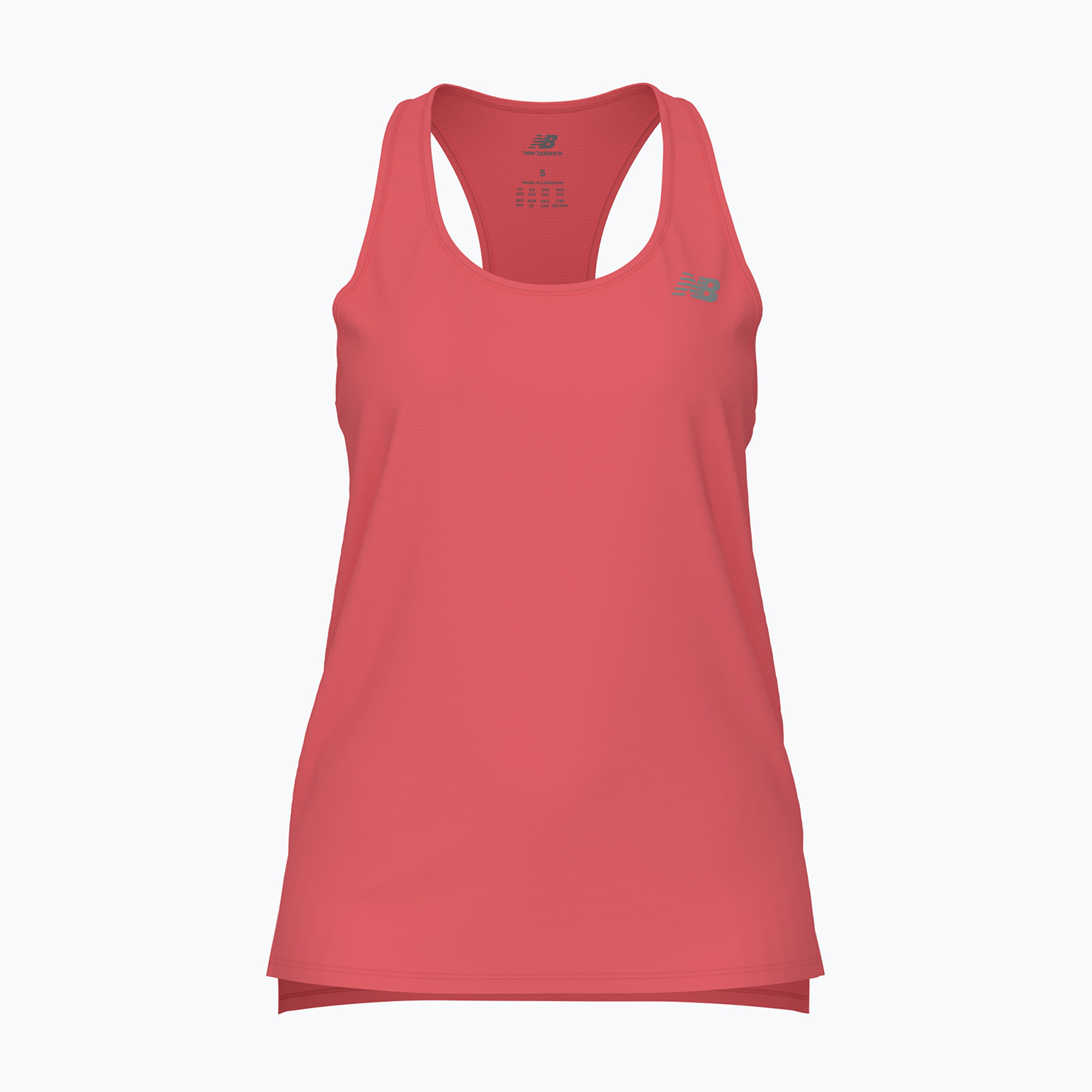 Canotta da running da donna New Balance Sport Essentials Tank driftred (M) (Sport Essentials Tank WT41220DTR)