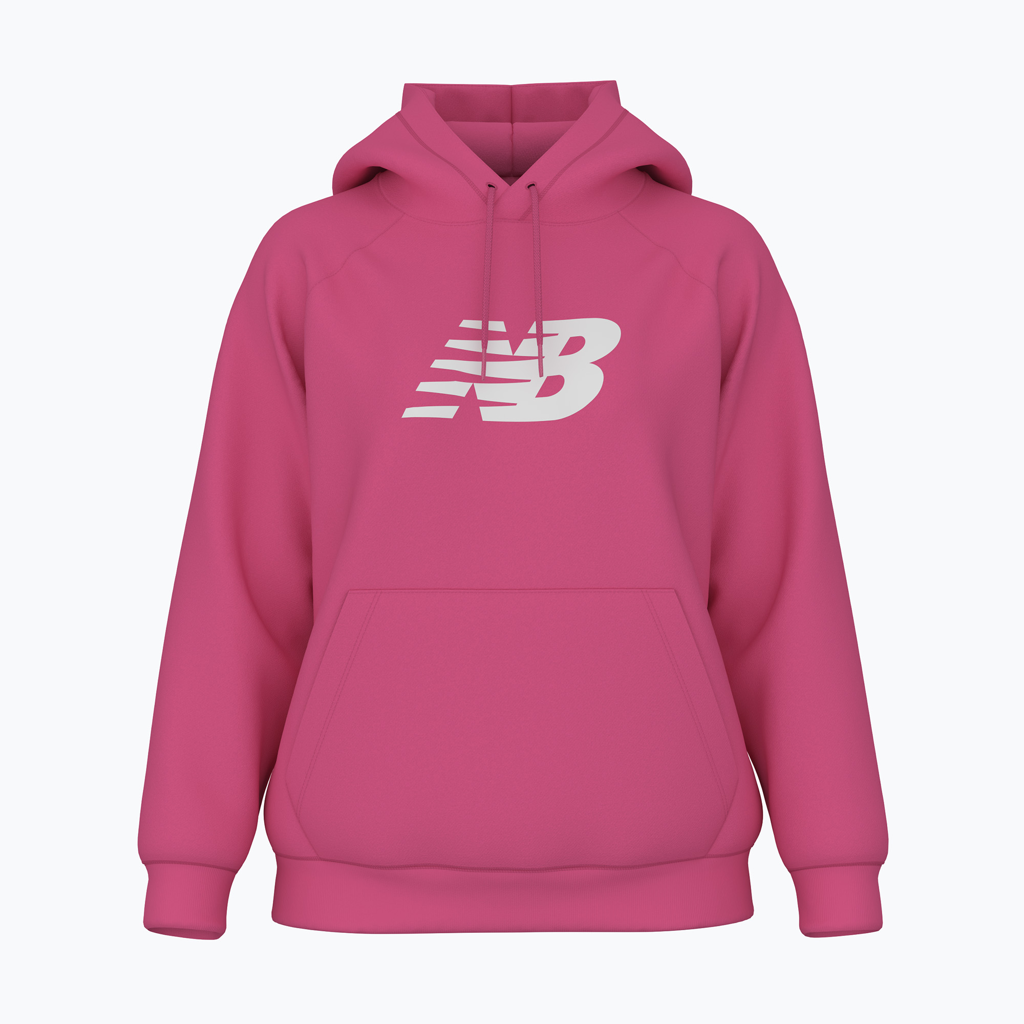 Felpa con cappuccio in pile New Balance donna dragonbe (M) (Fleece Hoodie WT43524DAB)