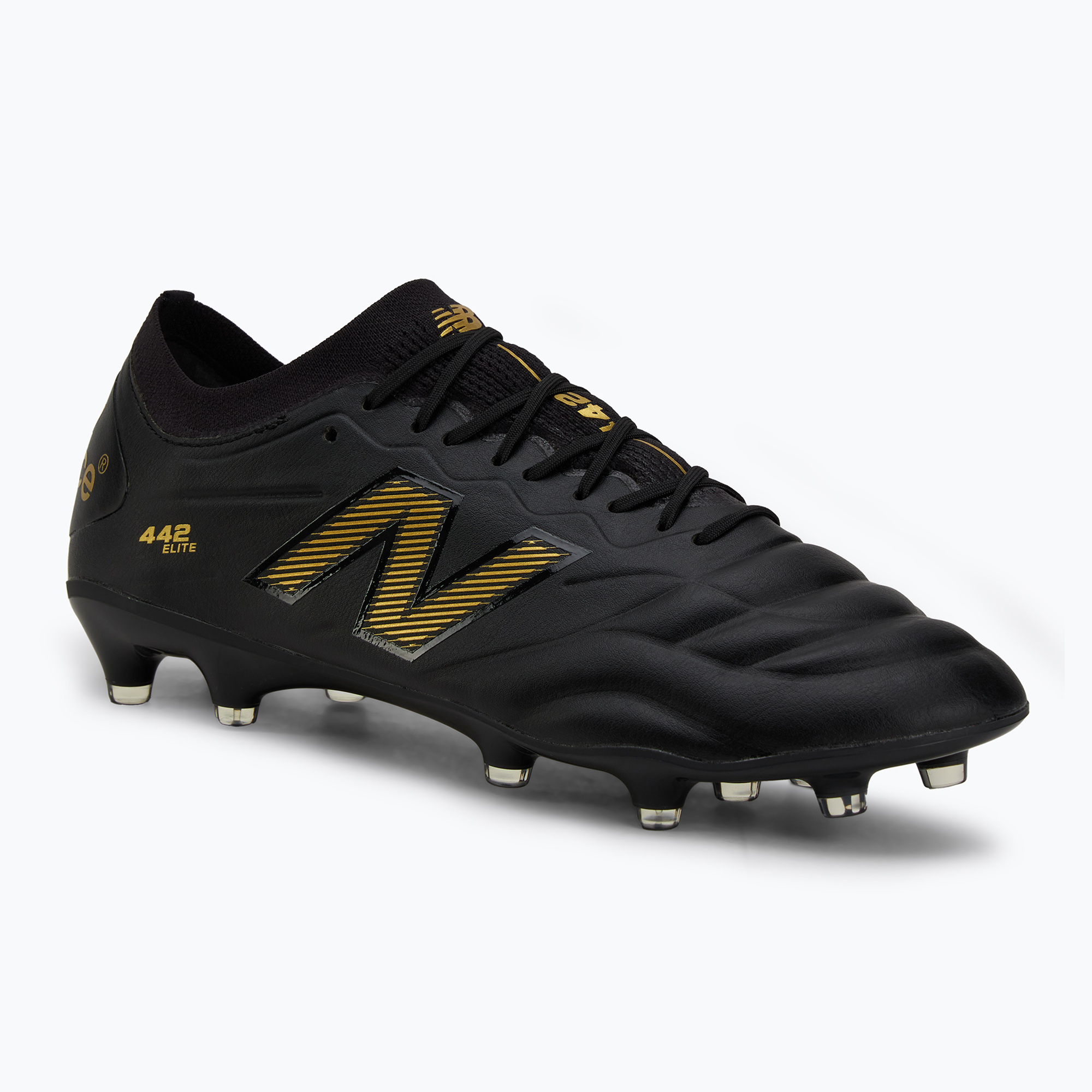 Scarpe da calcio da uomo New Balance 442 Elite FG V2 nero (42 EU) (442 Elite FG V2 MS41FEG2.D.095)