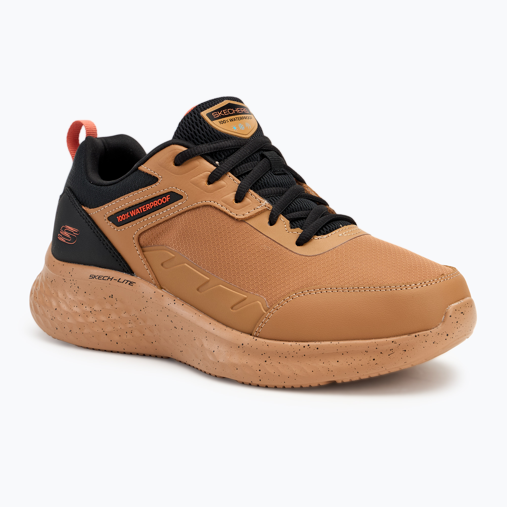 Scarpe SKECHERS Skech Lite Pro Ankkor uomo tan/nero/arancione (41 EU) (Skech Lite Pro Ankkor 232958 TNBK)