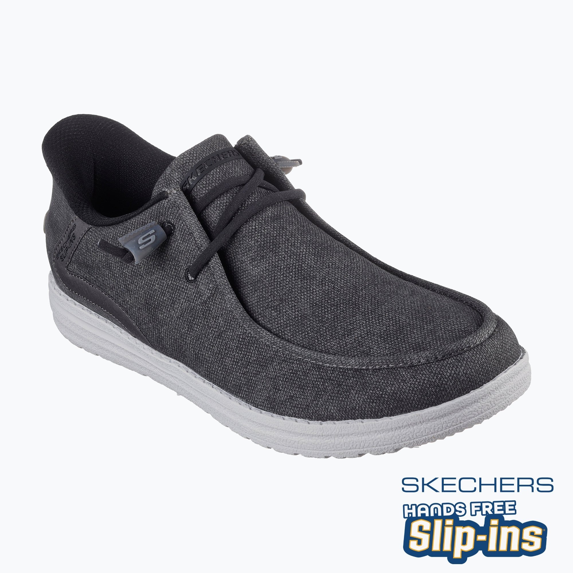 SKECHERS scarpe da uomo Melson Coronado nero (46 EU) (Melson Coronado 210959 BKGY)