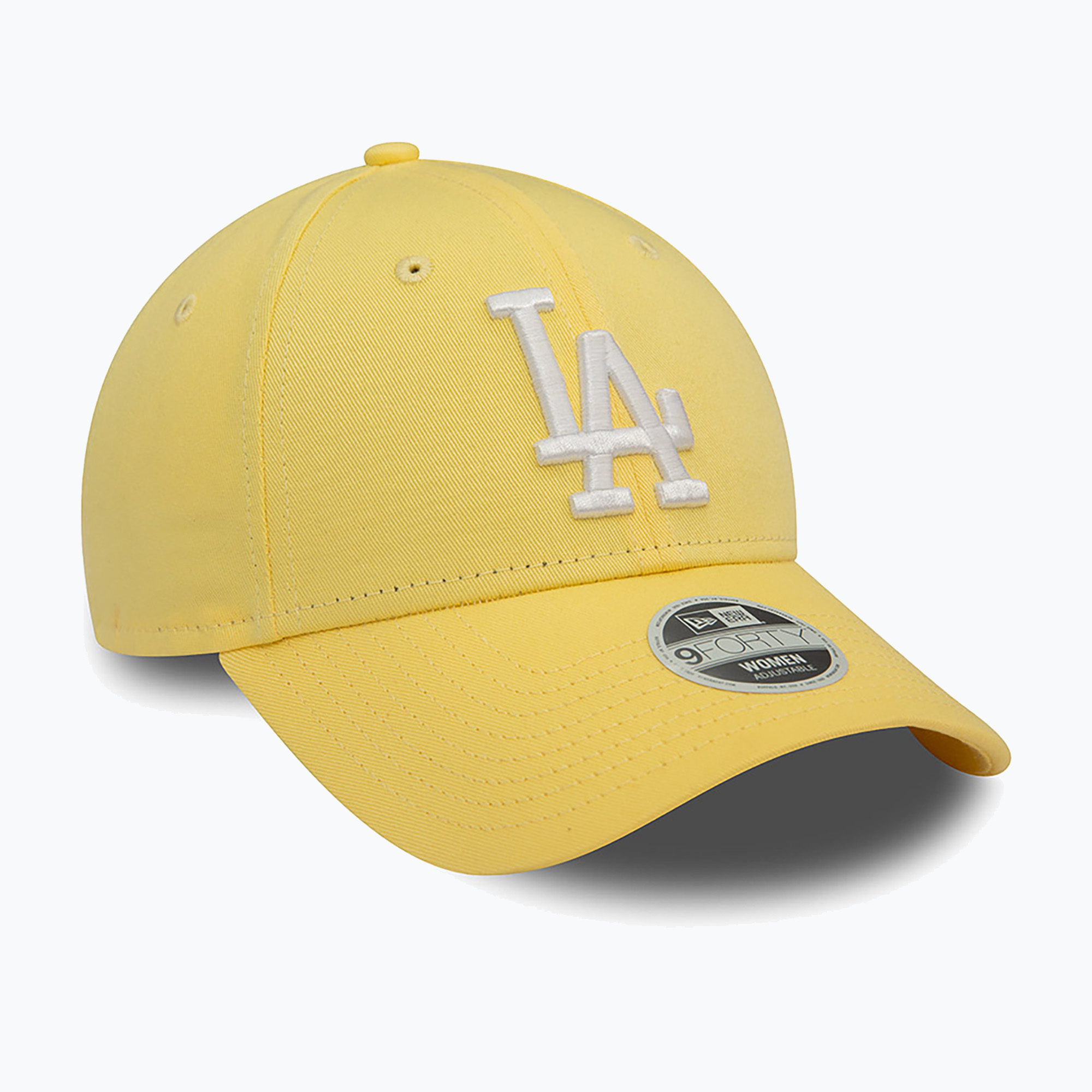 Berretto da baseball da donna New Era Wmns Le 940 La Dodgers giallo pastello (Wmns Le 940 La Dodgers 60565240)