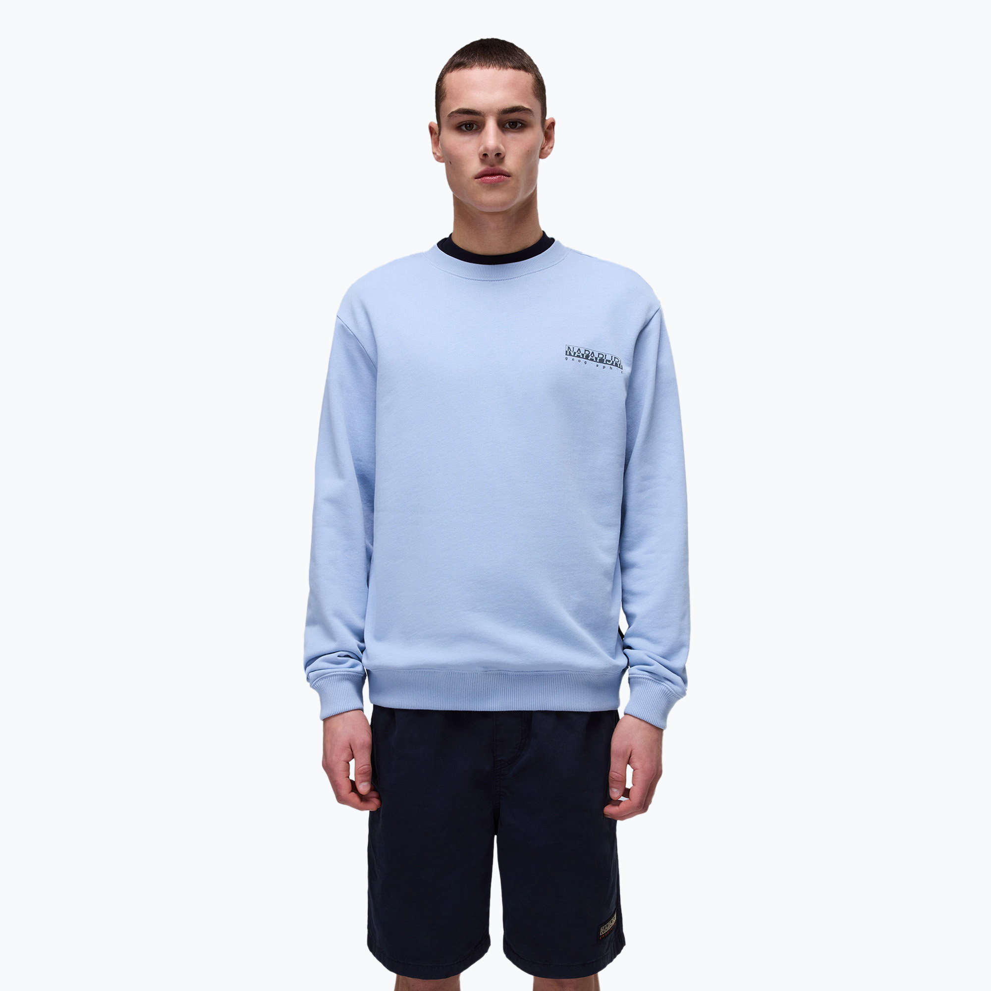 Felpa Napapijri uomo B-Sovana C soft chambr I83