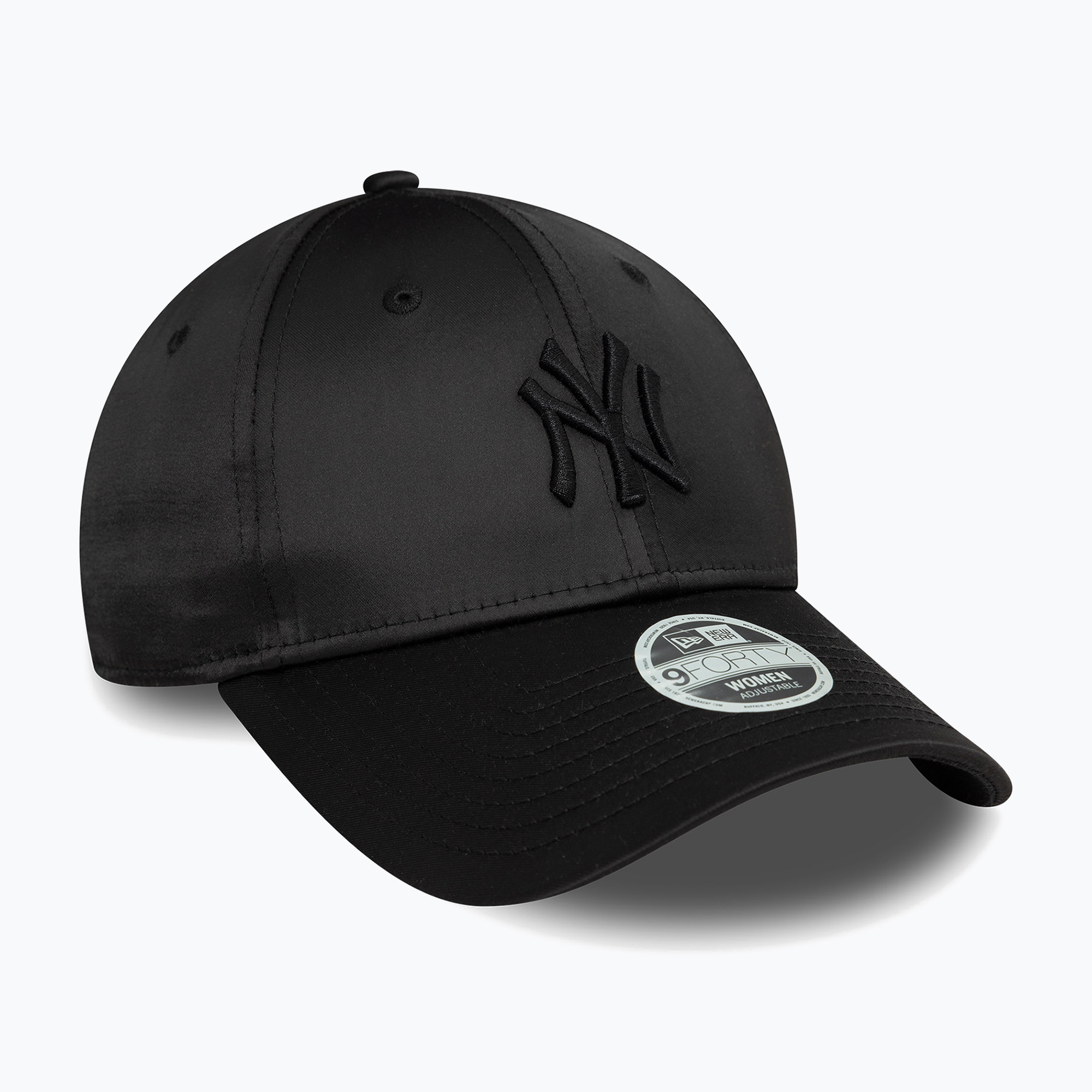 Cappello da baseball New Era Satin 9Forty New York Yankees donna nero