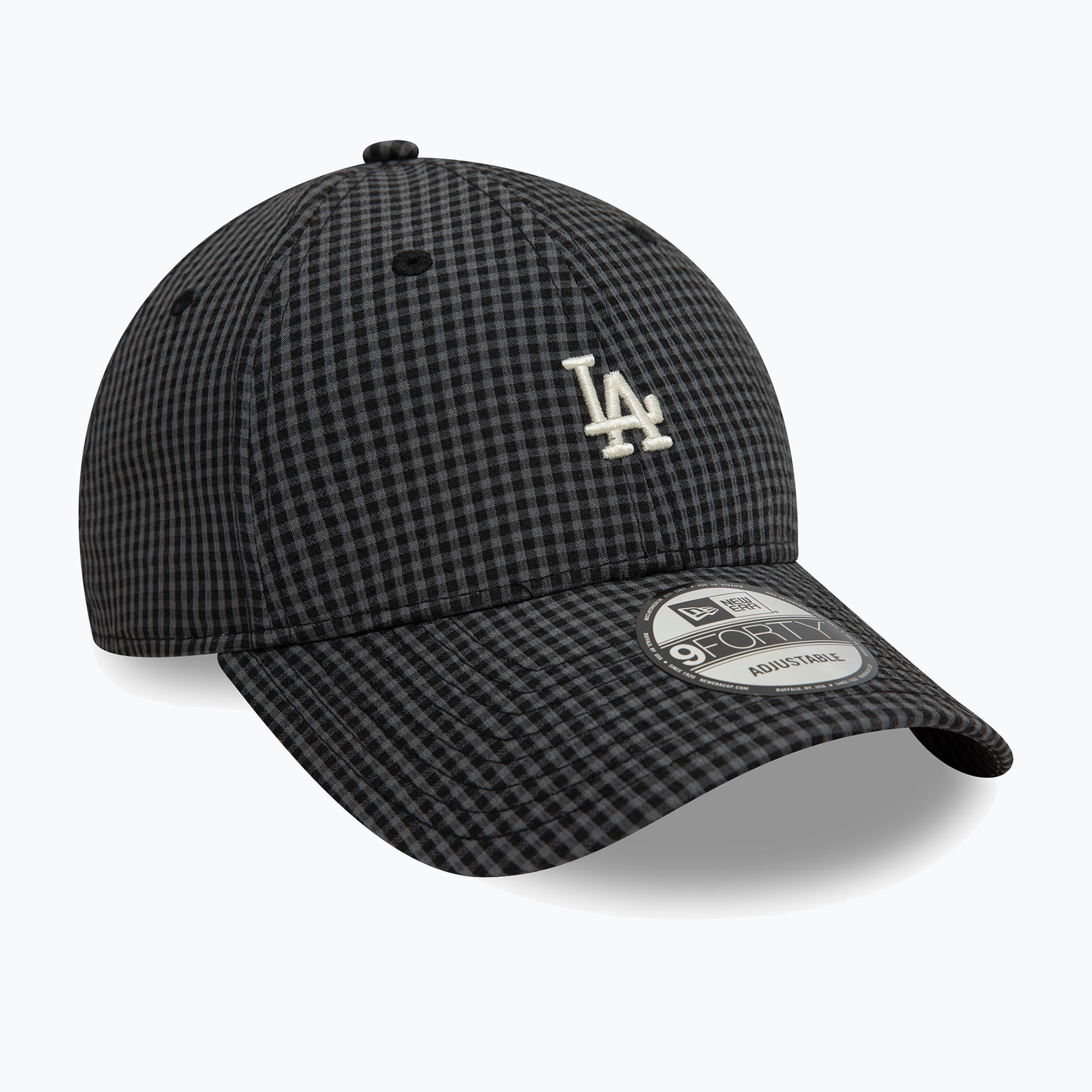 Cappello da baseball New Era Seersucker 9Forty Los Angeles Dodgers nero (Seersucker 9Forty Los Angeles Dodgers 60595248)