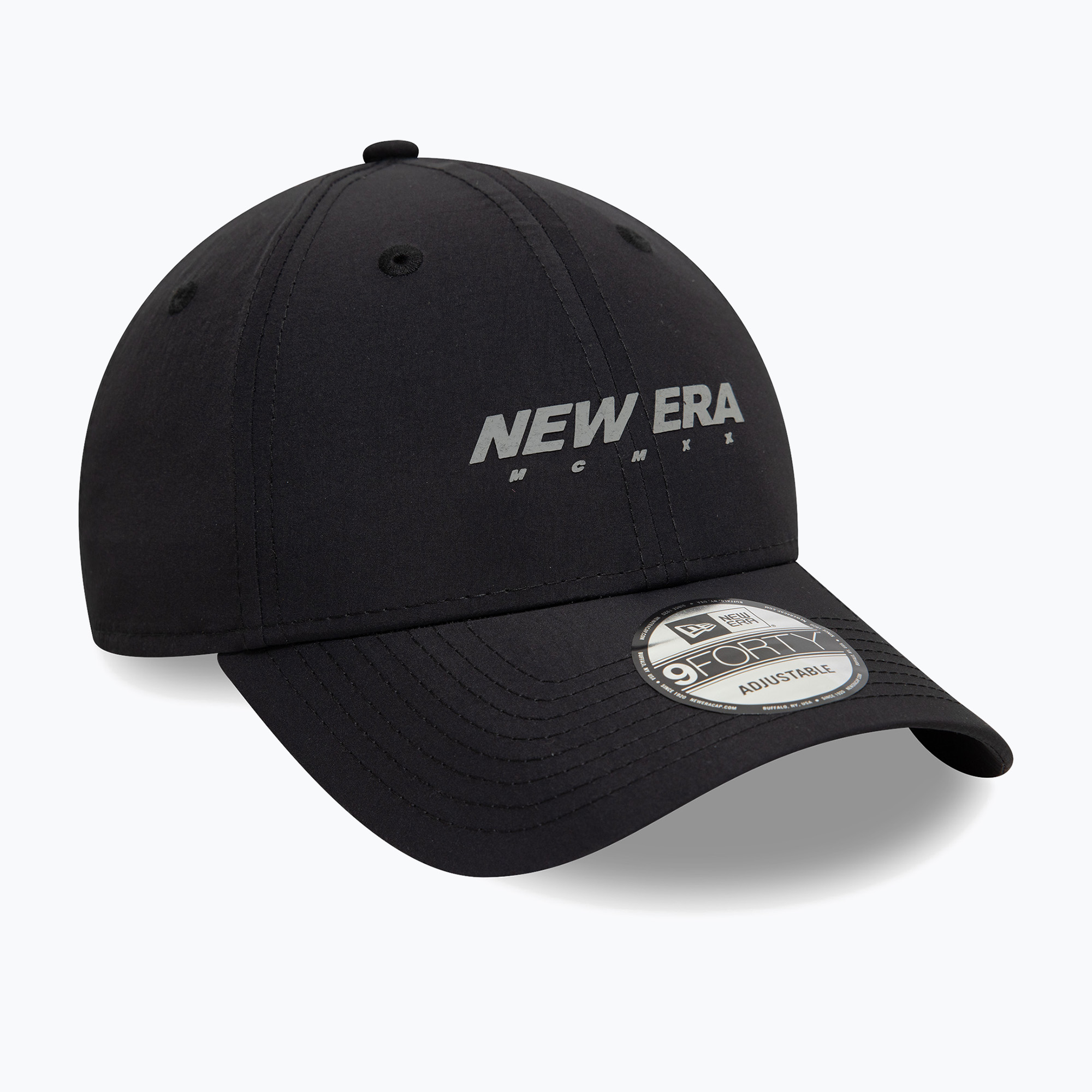Cappello da baseball New Era NE Tech 9Forty nero (NE Tech 9Forty 60595287)