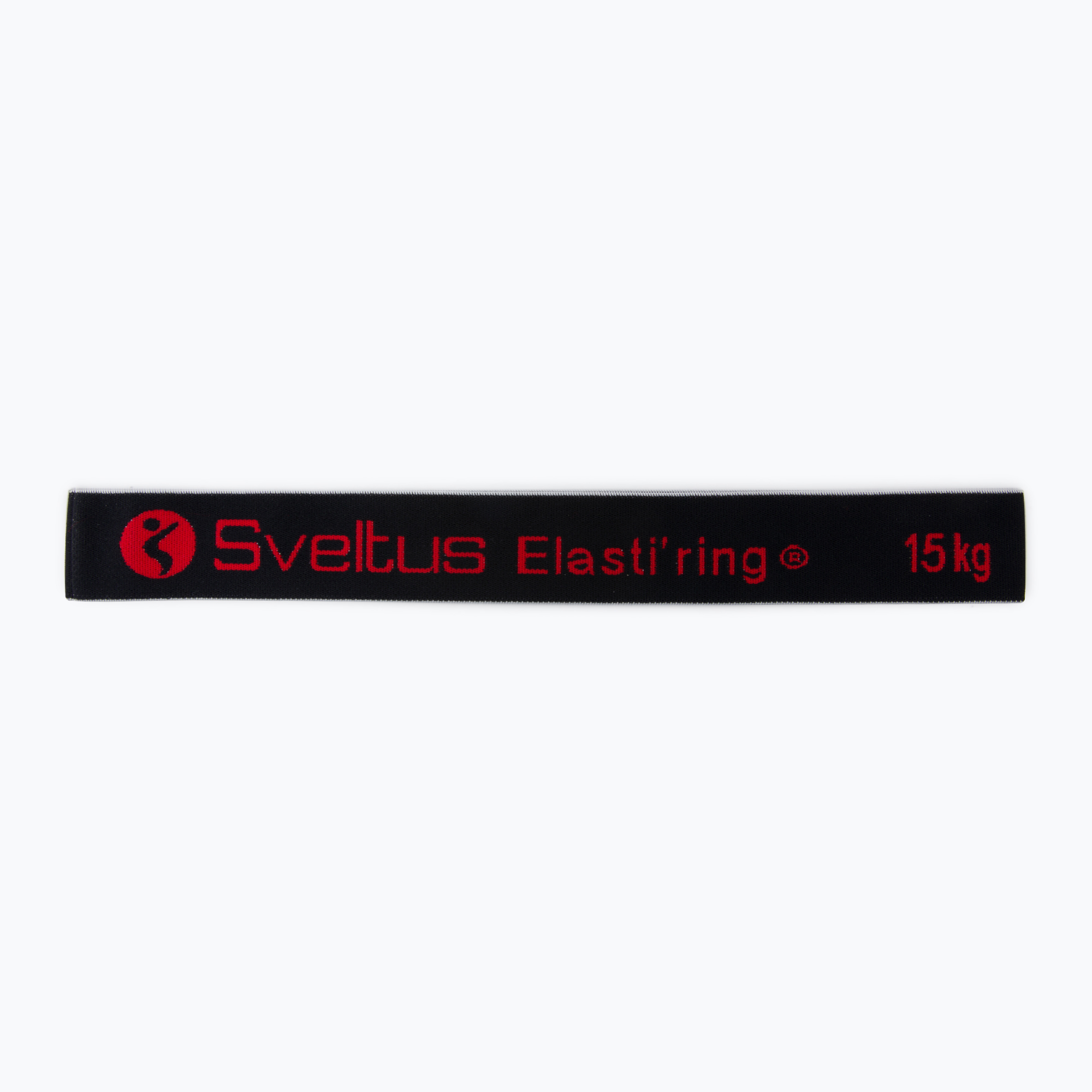 Sveltus Elasti'ring gomma da ginnastica nero 0155 (15 kg) (Elasti'ring 0155)