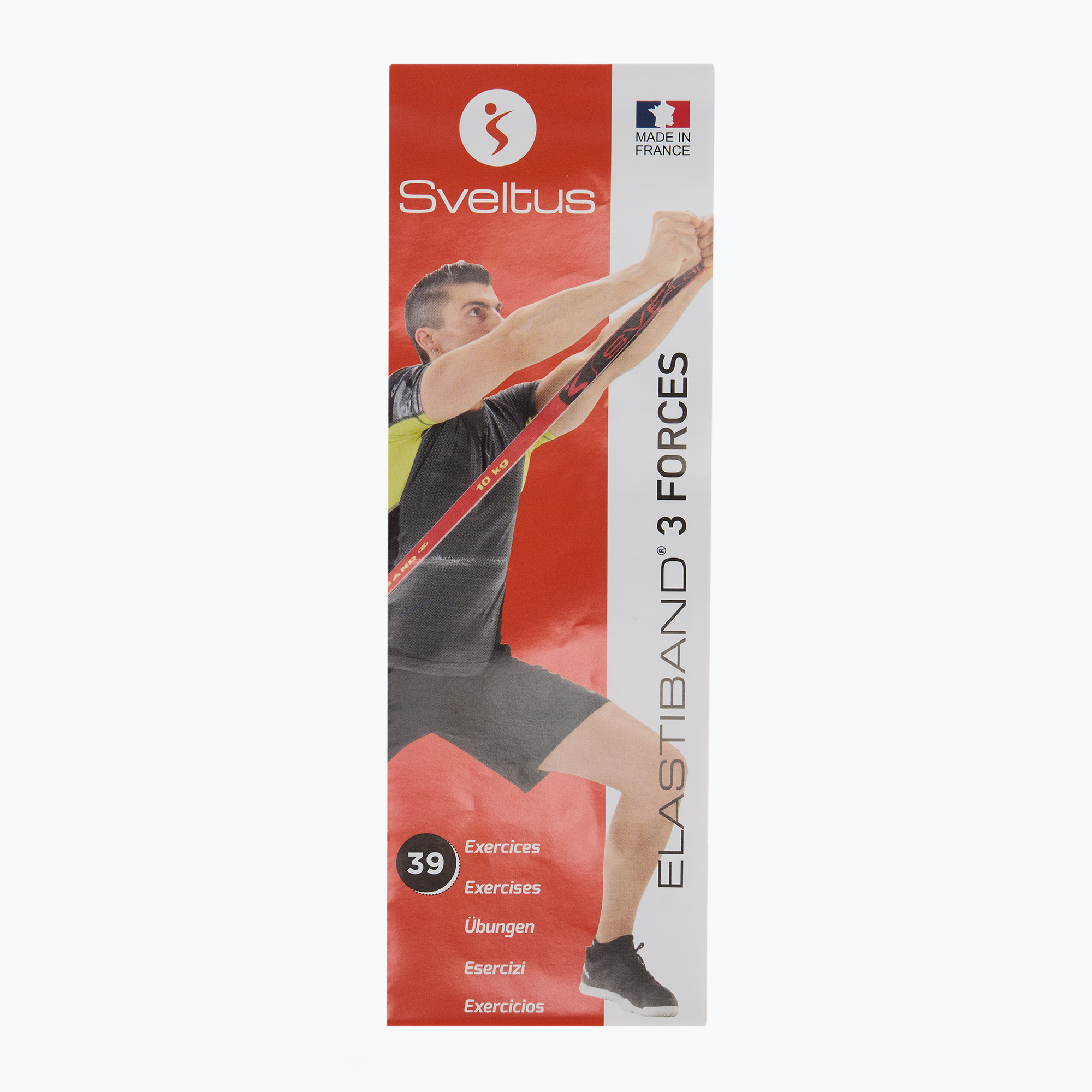 Poster colorato di Sveltus Elastiband 3 punti di forza