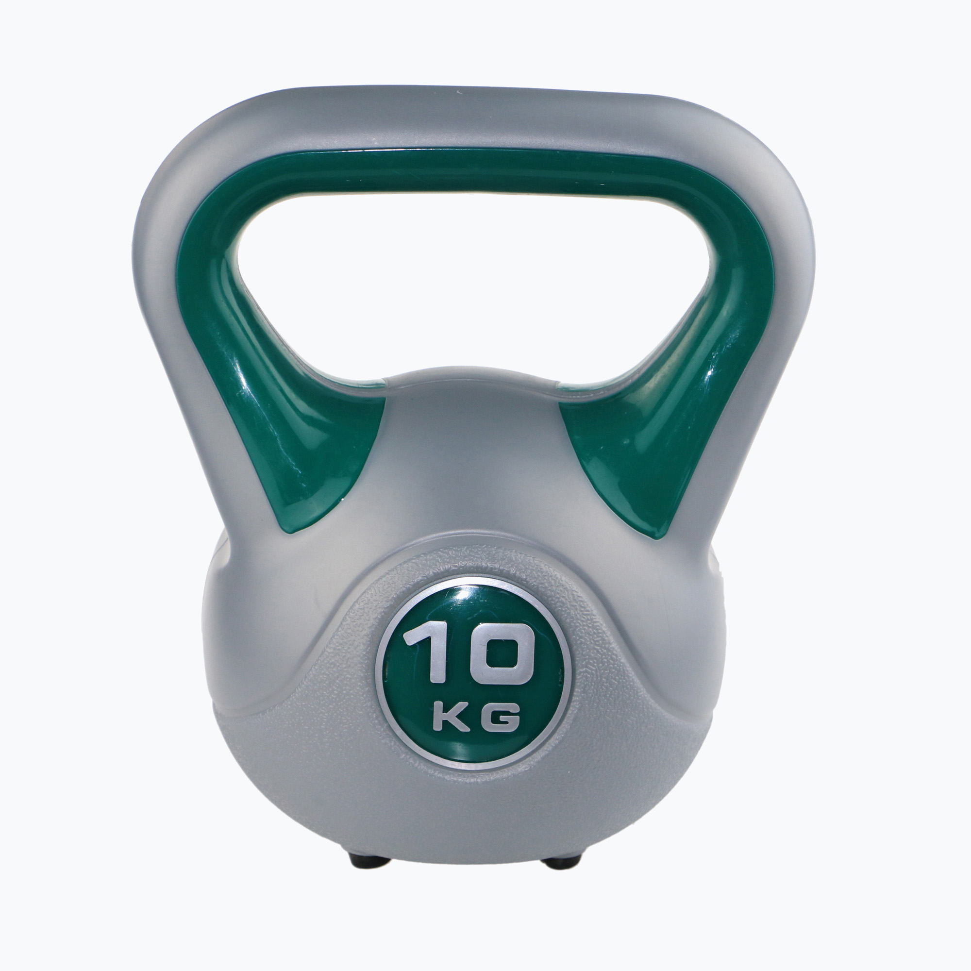 Kettlebell Sveltus Fit 10 kg grigio/verde (10 kg) (Fit 1198)