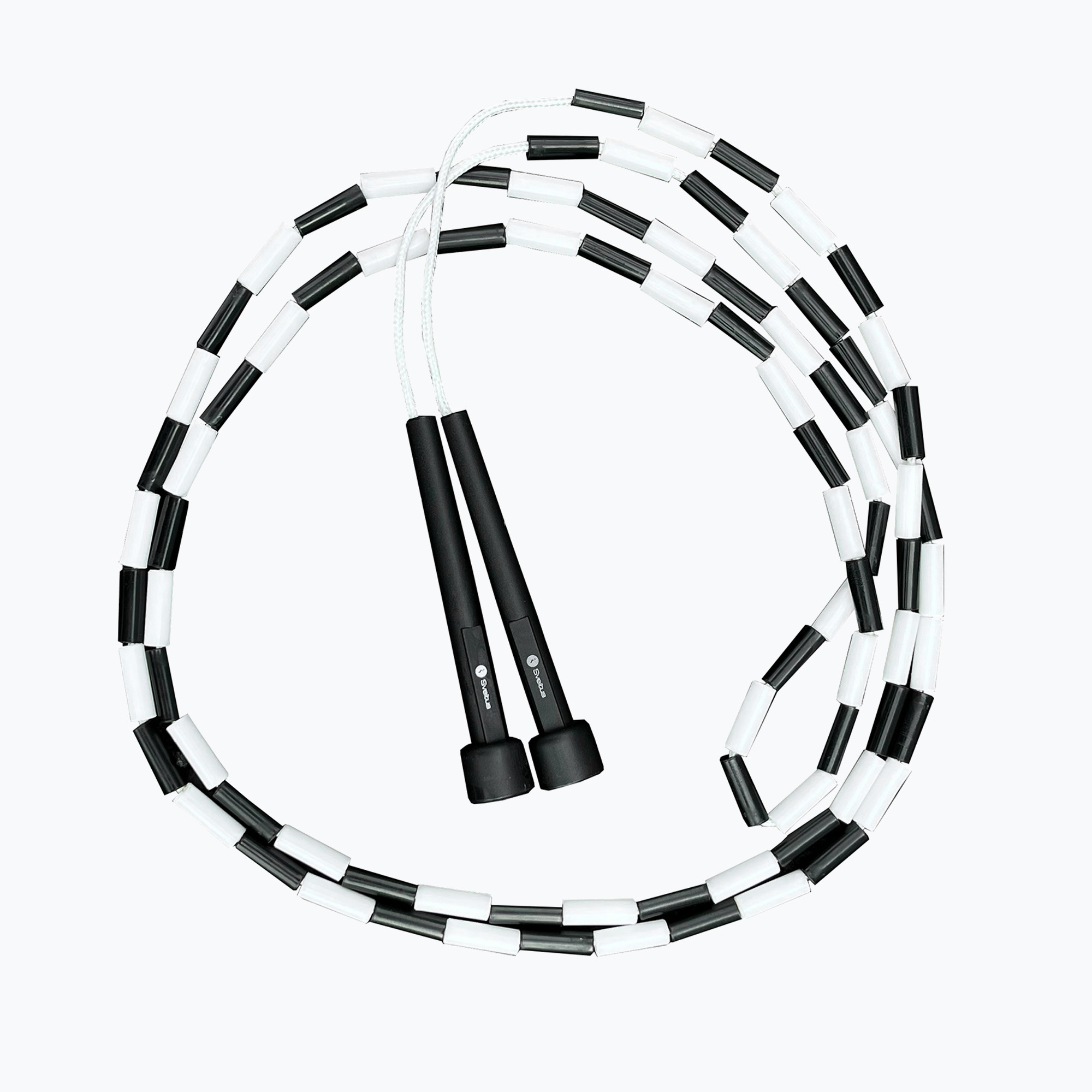 Sveltus Crossover 304 cm bianco/nero corda per saltare da allenamento (304 cm) (Crossovers 2724)