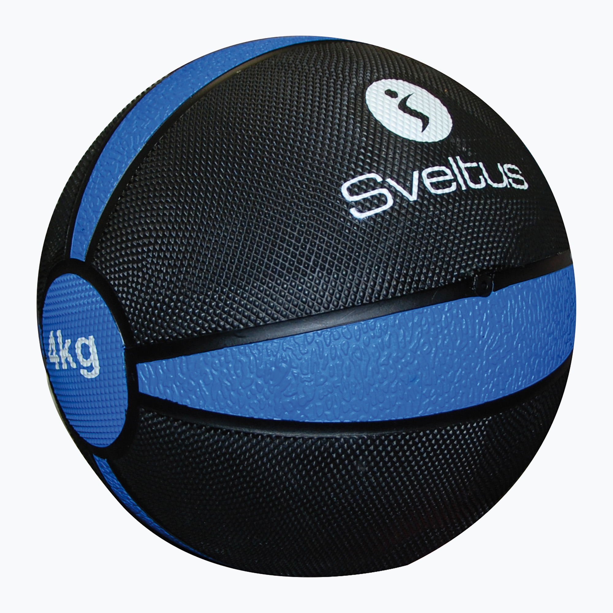 Palla medica Sveltus 4 kg nero/blu (4 kg) (Medicine Ball 0493)