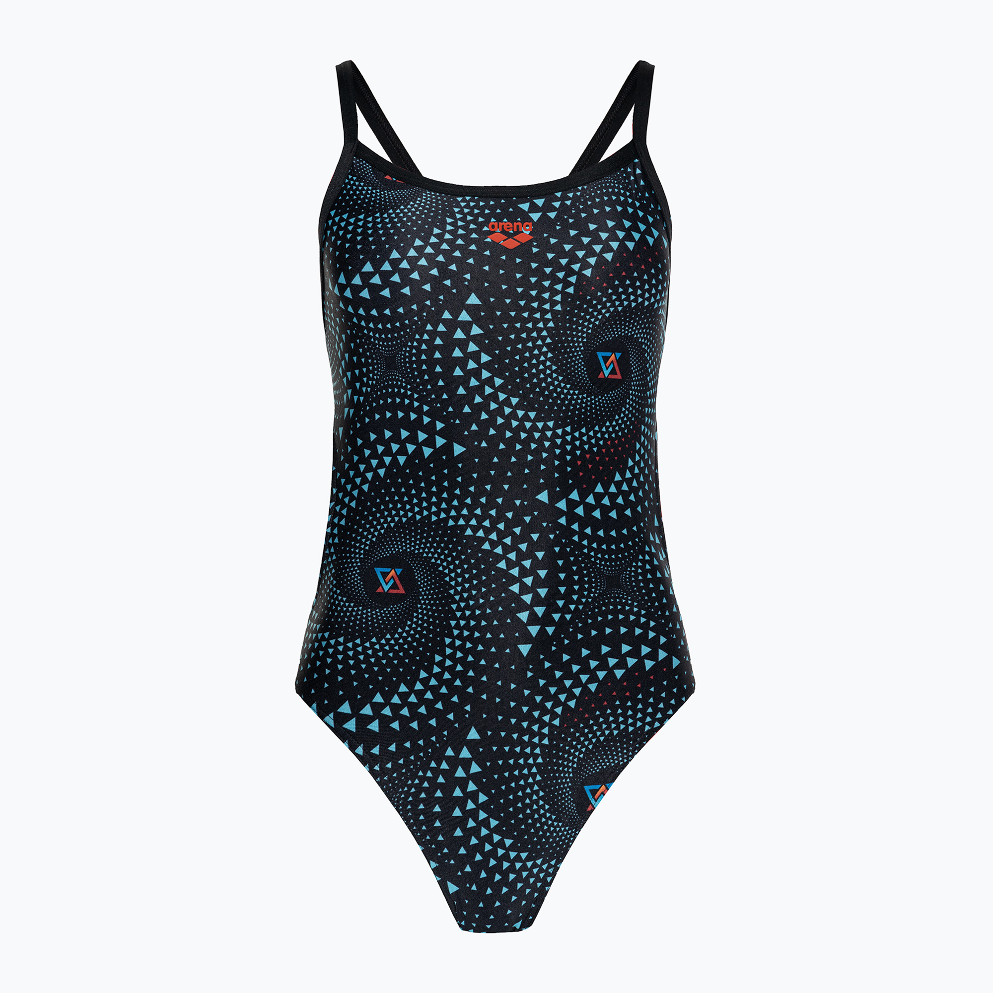 Costume intero da donna Arena Fireflow Challenge Back nero/multi nero (26 FR) (Fireflow Challenge Back 008598/550)