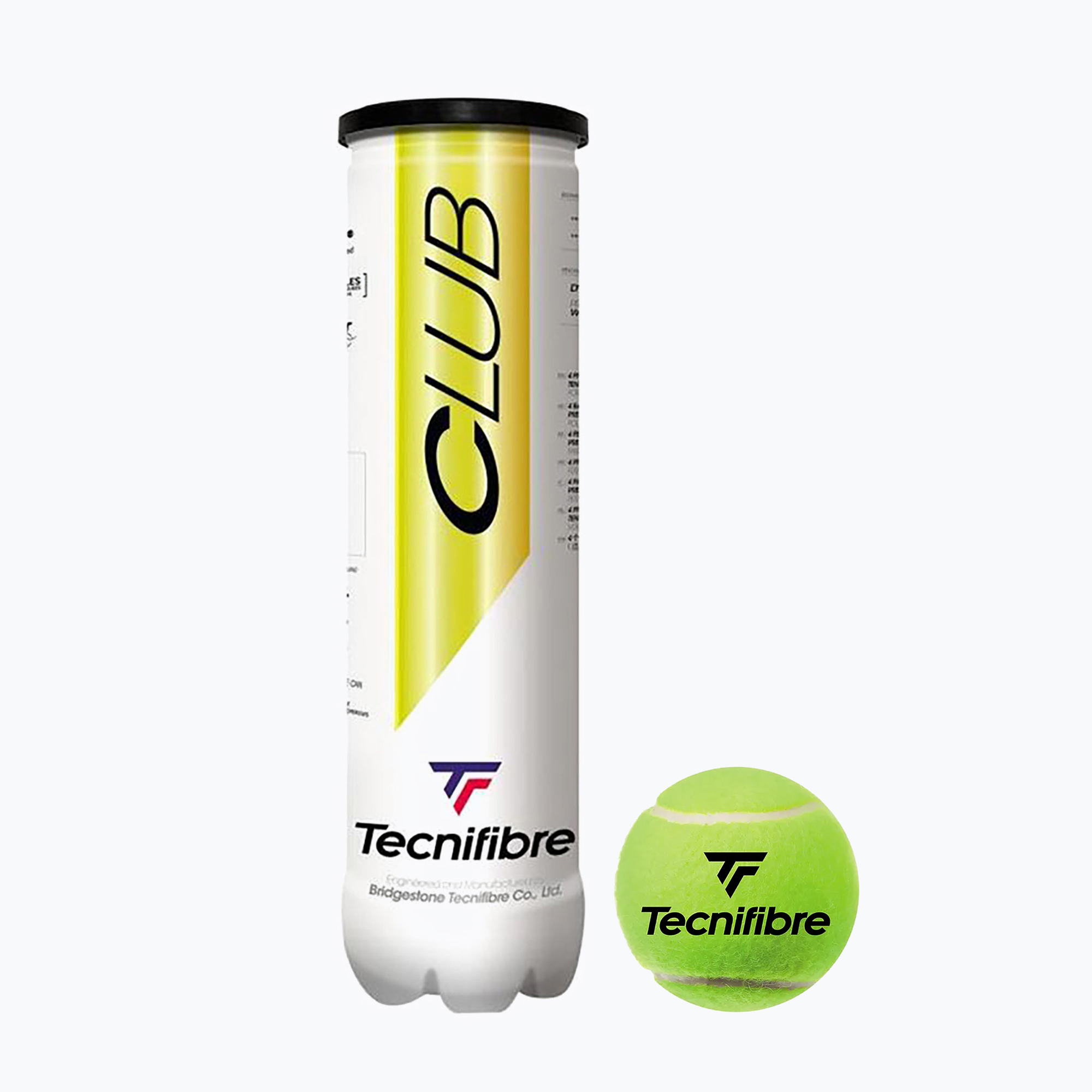 Palline da tennis Tecnifibre Club Pet 4 pz. (Club Pet 60CLUB364N)
