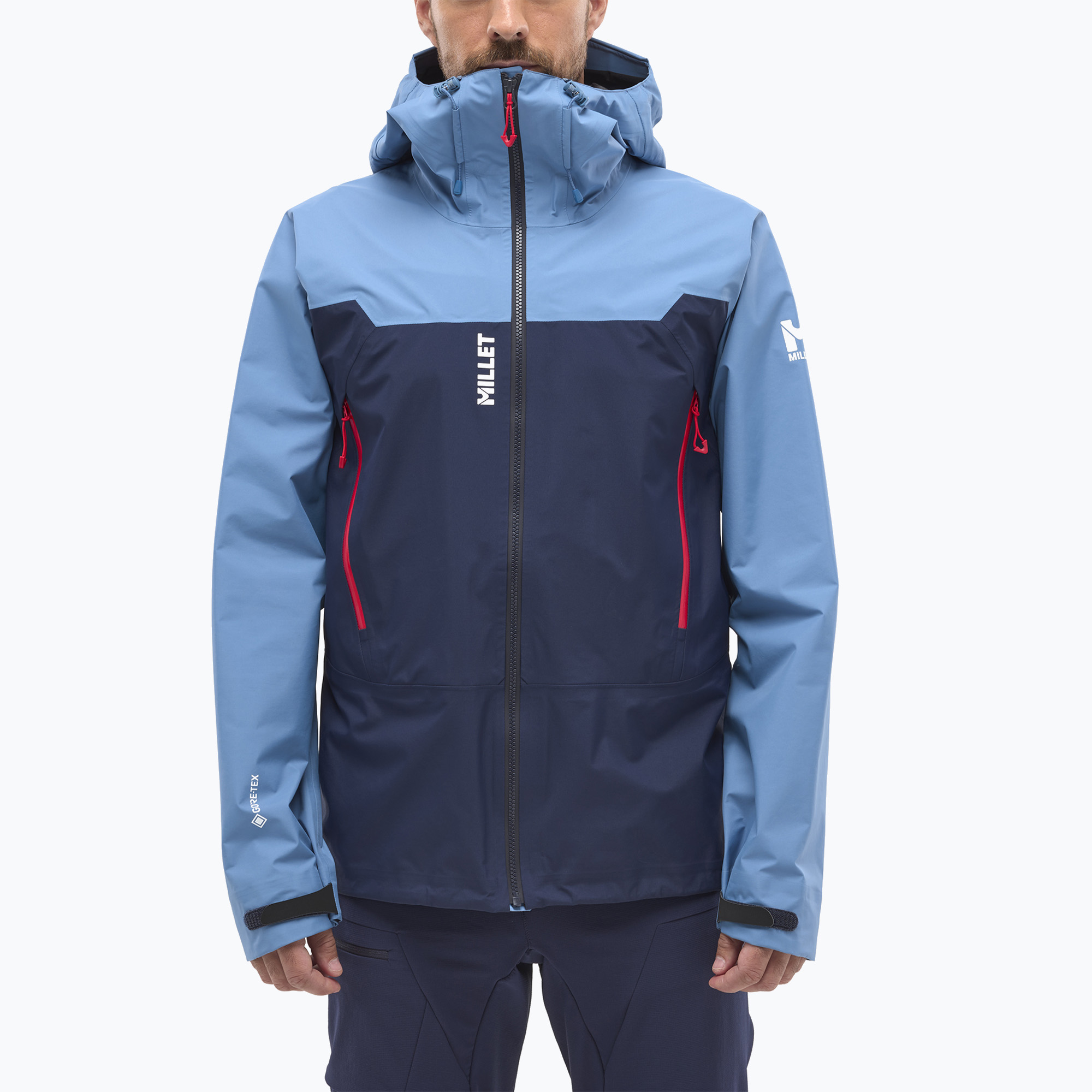Giacca da pioggia Millet Kamet Light GTX da uomo saphir/blu coronet (L) (Kamet Light GTX MIV7739_N3186)