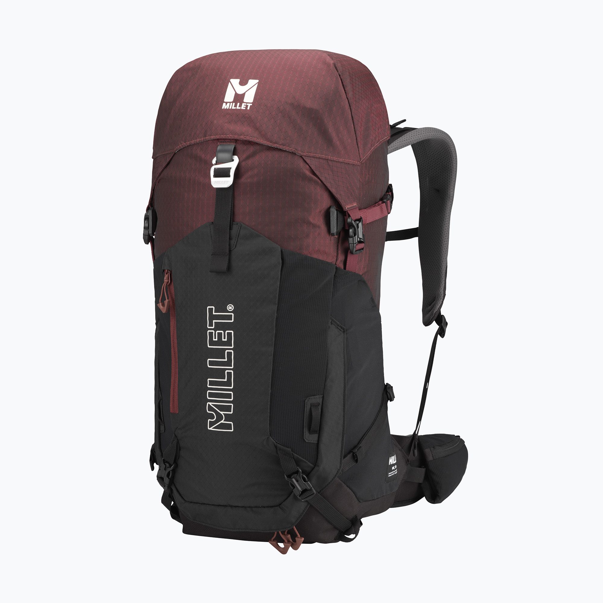 Zaino Millet Ubic 30 l nero/rosso scuro