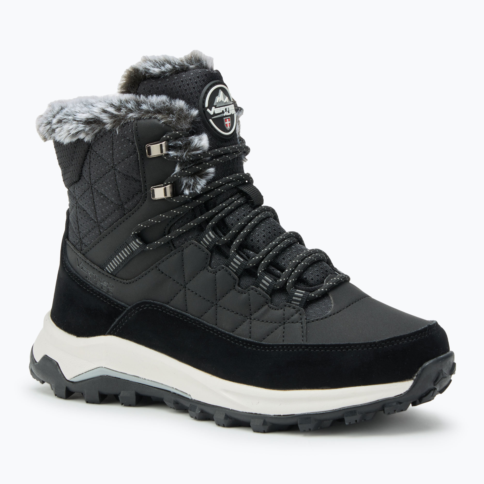 Stivali da neve da donna Vertigo Alpes Usaro nero (38 EU) (Usaro USARO W/BLACK)