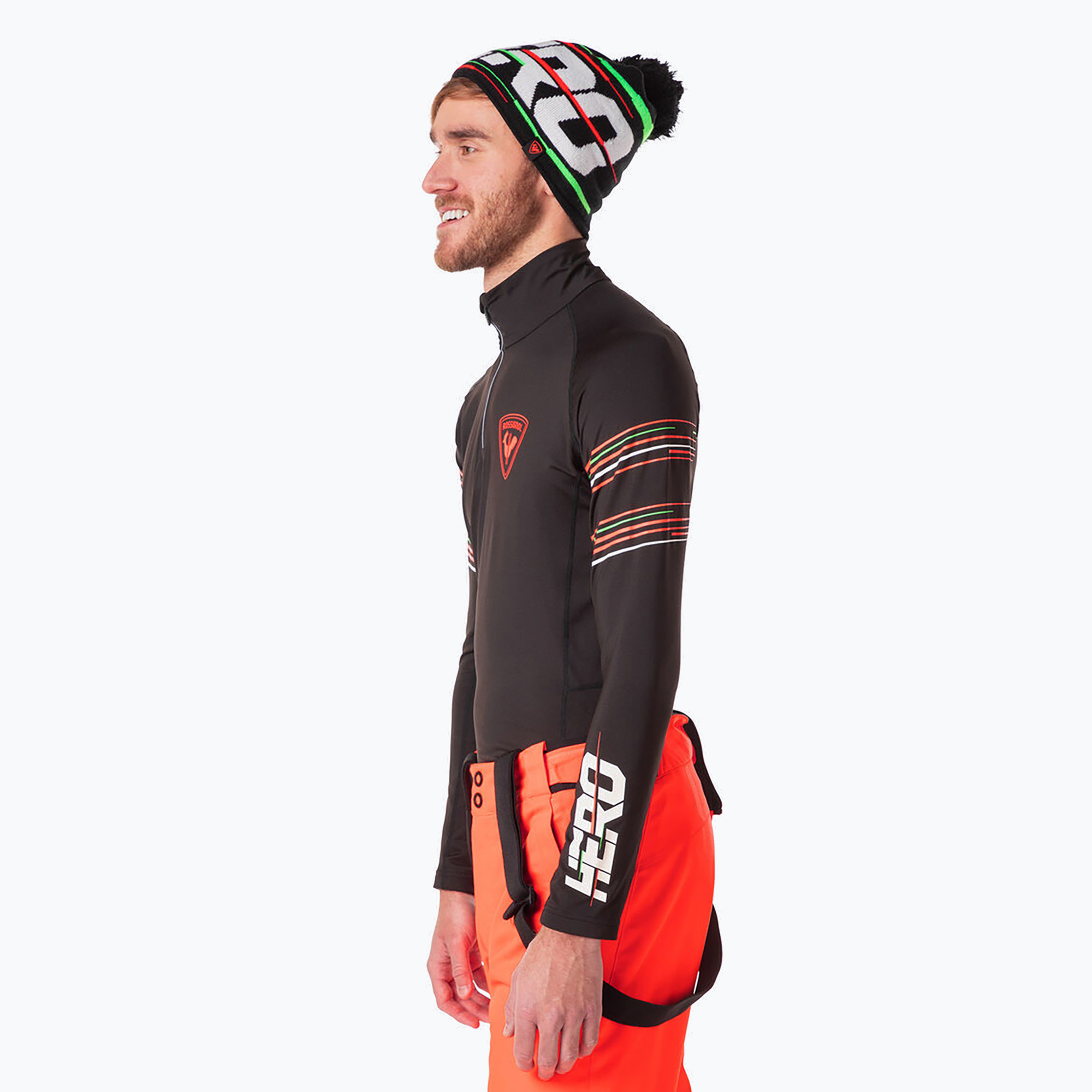 Rossignol Classique Hero 1/2 Zip 200 manica lunga termica da uomo (S) (Classique Hero 1/2 Zip 200 RLMML19)