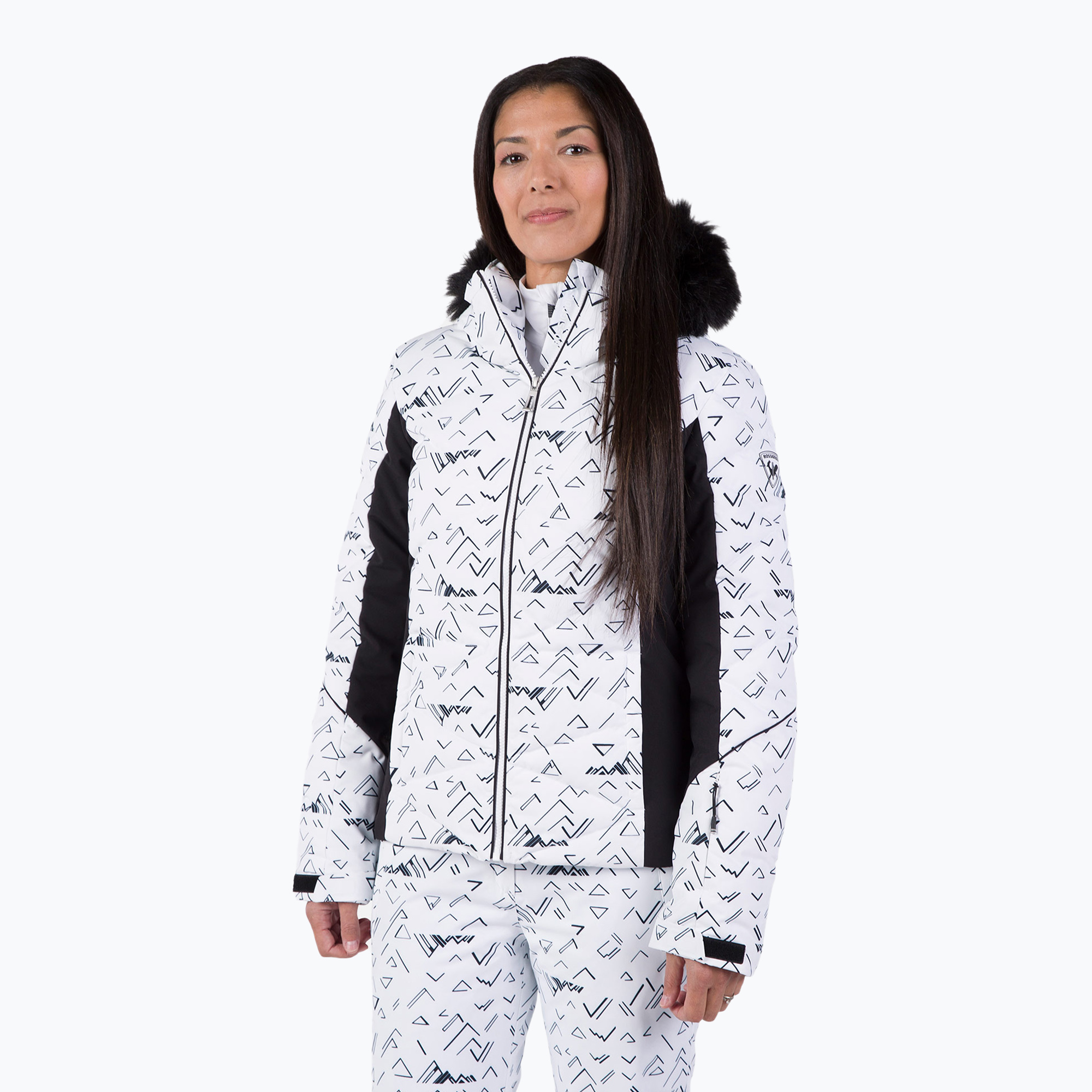 Giacca da sci donna Rossignol Staci Pr Puffy Jkt bianco (XS) (Staci Pr Puffy Jkt RLNWJ24_100)