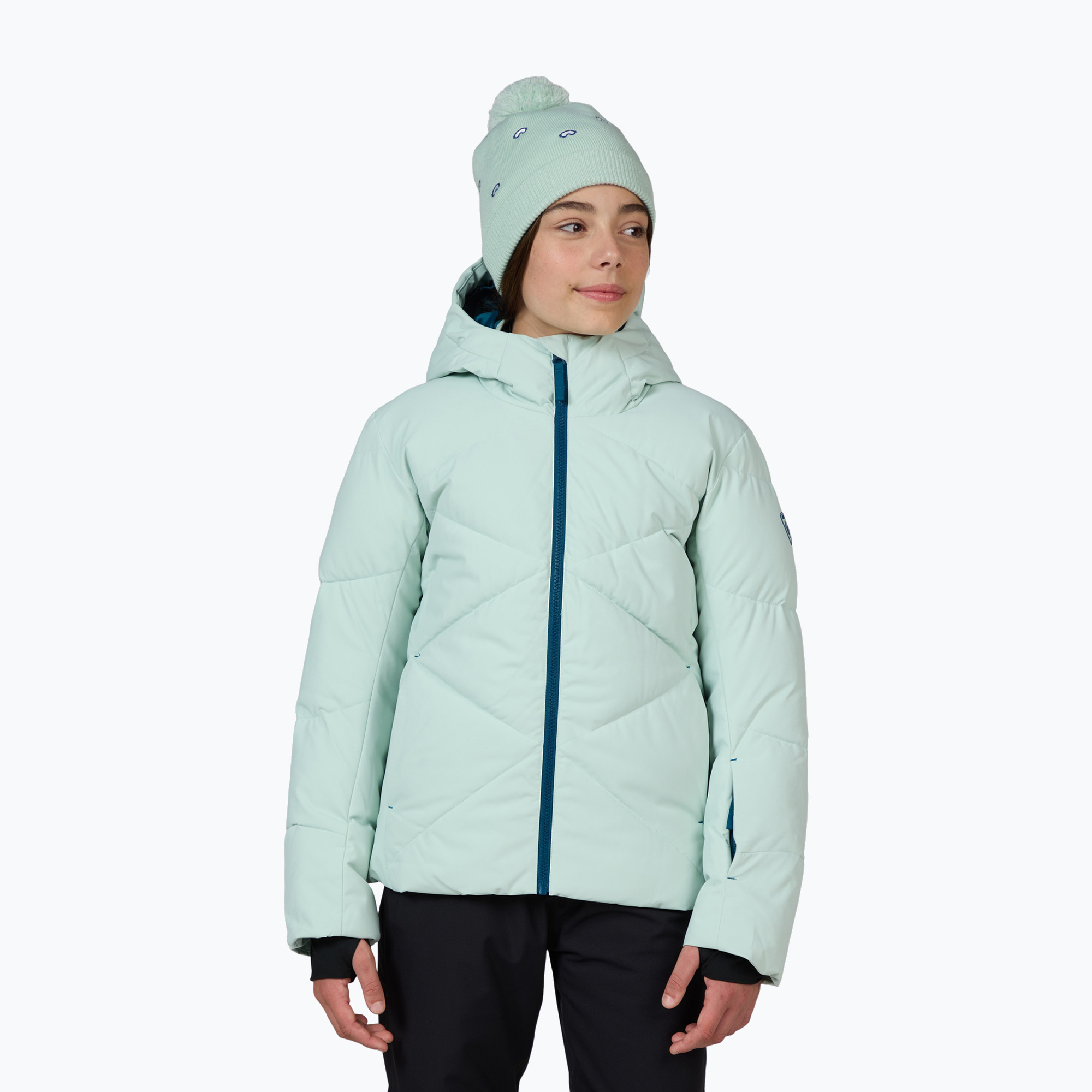 Giacca da sci da bambino Rossignol Girl Staci steam (16) (Girl Staci RLNYJ05)
